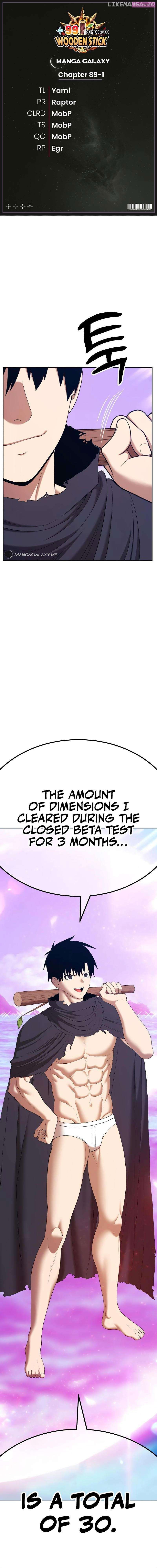 +99 Wooden Stick Mangakakalot X Chapter 89.1 Page 1