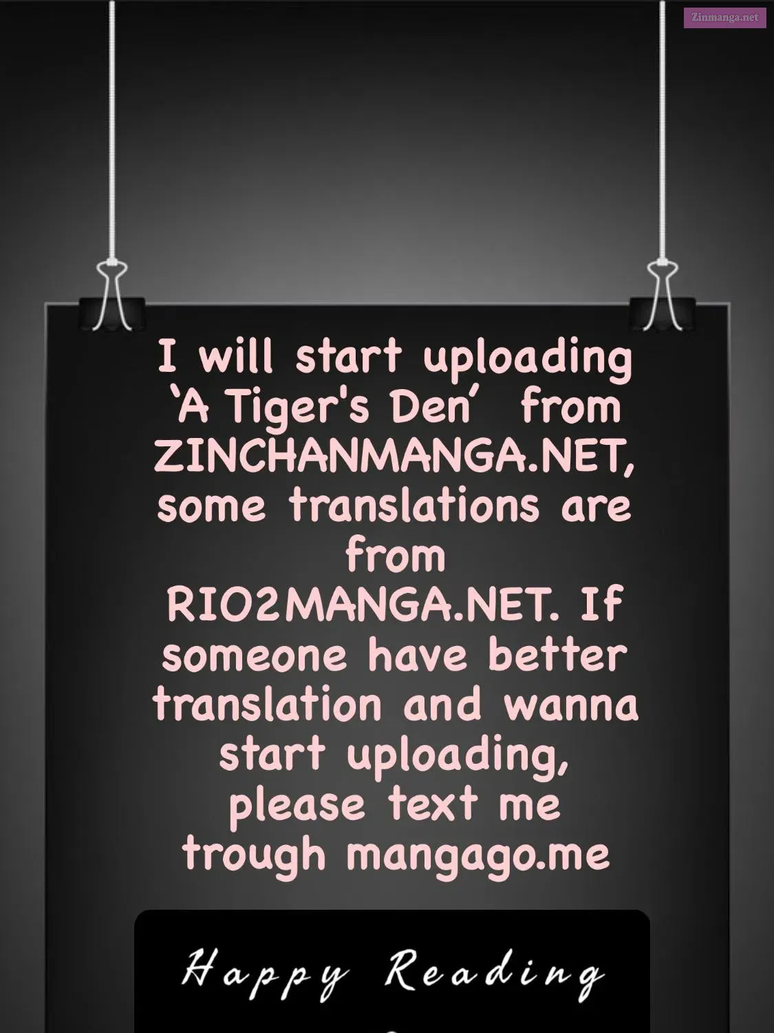 A Tiger's Den Mangakakalot X Chapter 4 Page 1