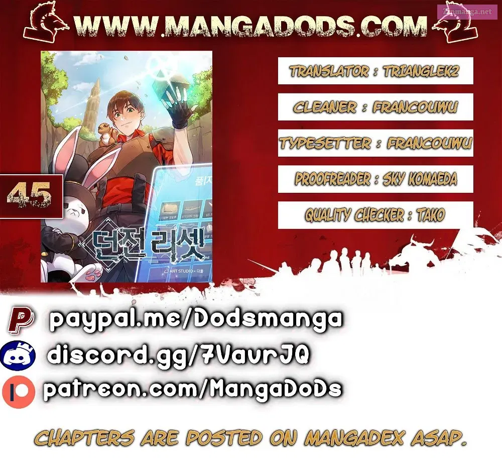 Dungeon Reset Mangakakalot X Chapter 45.1 Page 1