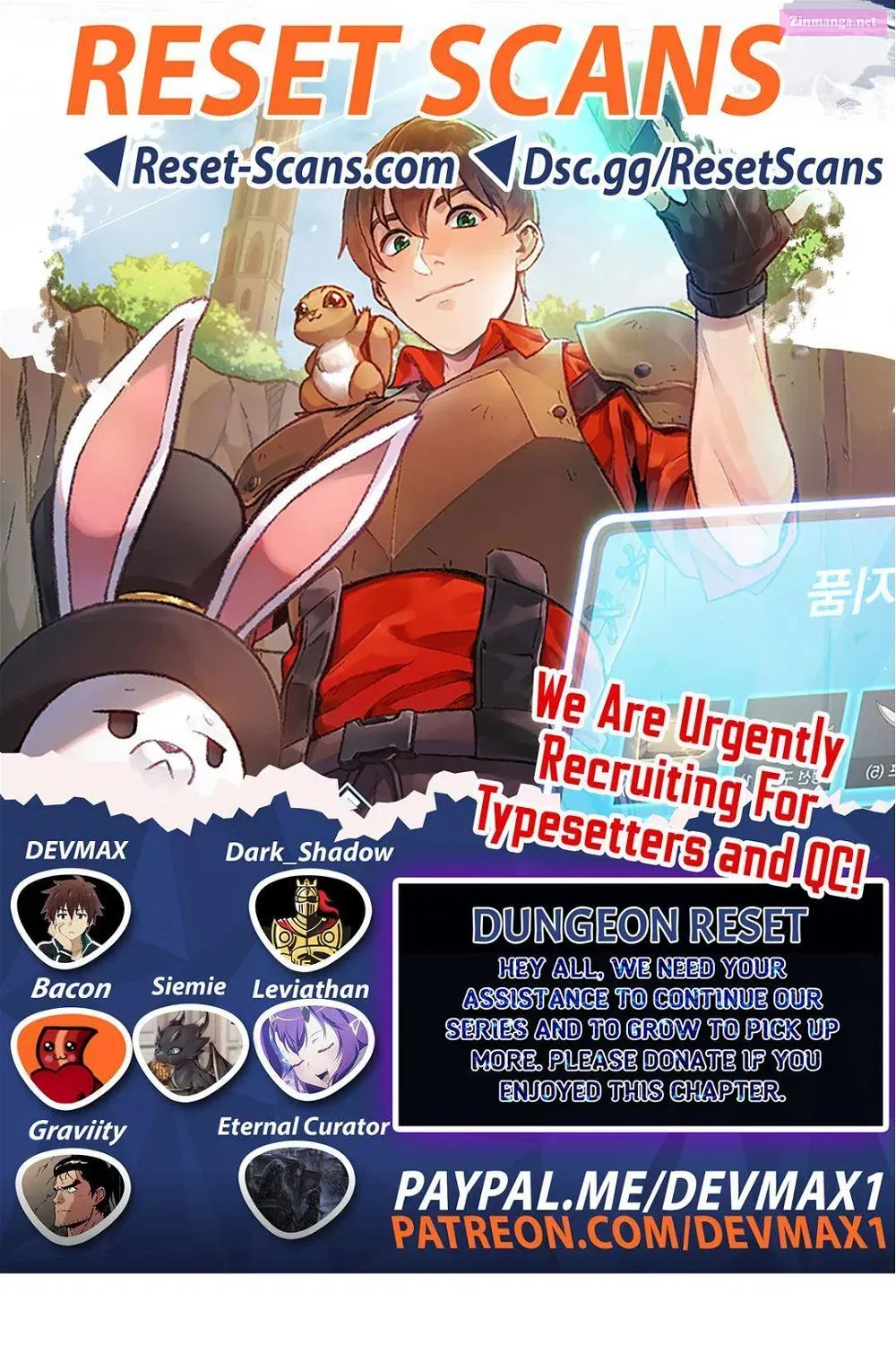 Dungeon Reset Mangakakalot X Chapter 79.1 Page 1