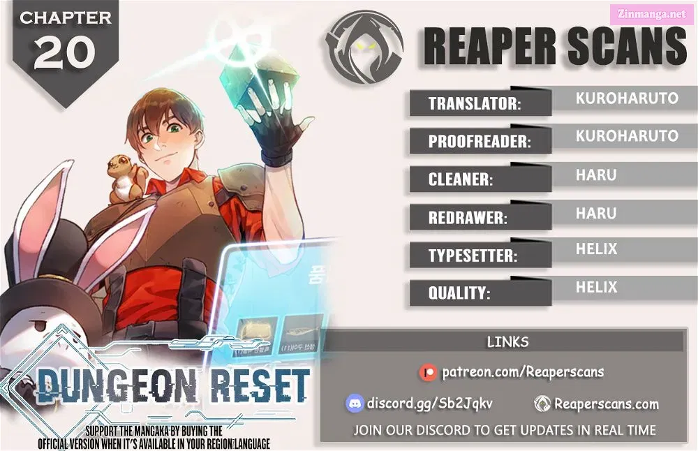 Dungeon Reset Mangakakalot X Chapter 20.1 Page 1