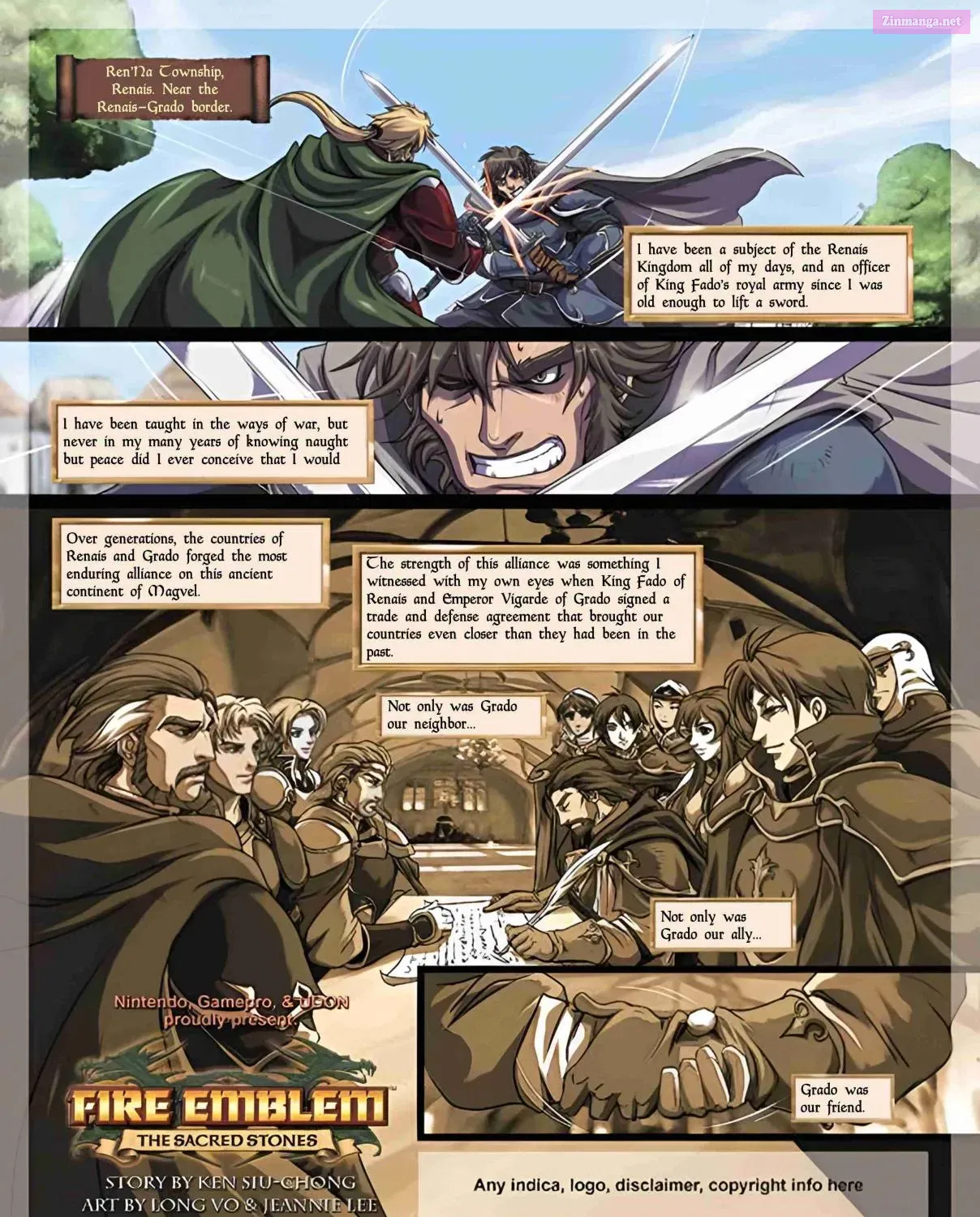 Fire Emblem - The Sacred Stones Mangakakalot X Chapter 0 Page 1