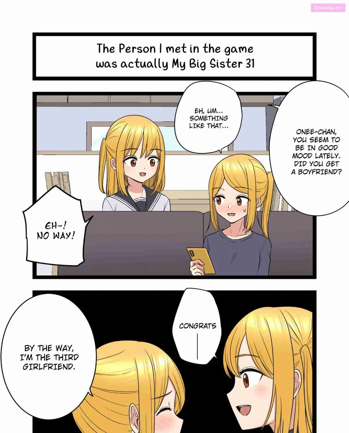 Fukuzatsu na Kyoudai no 4koma Mangakakalot X Chapter 31 Page 1