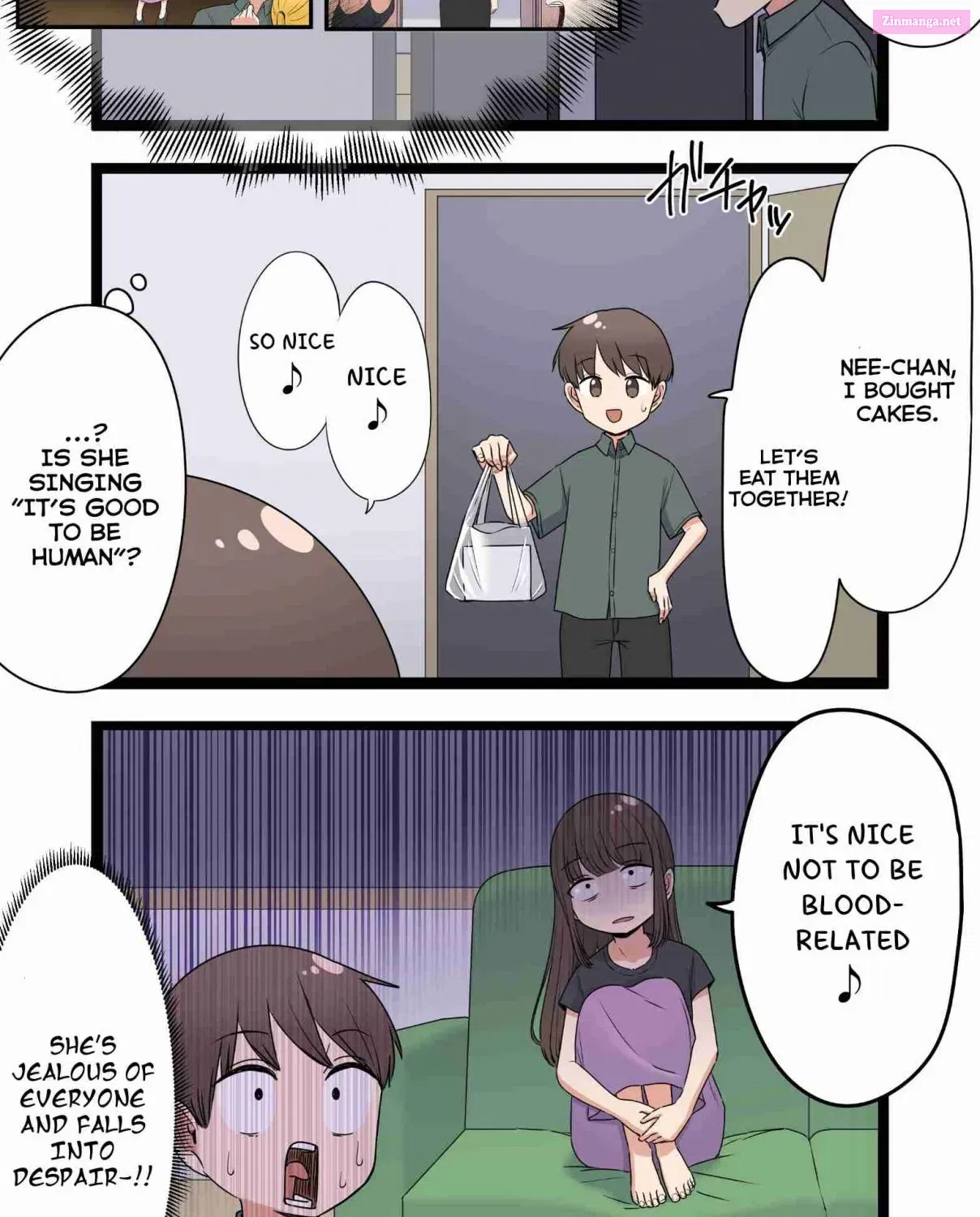 Fukuzatsu na Kyoudai no 4koma Mangakakalot X Chapter 72 Page 2