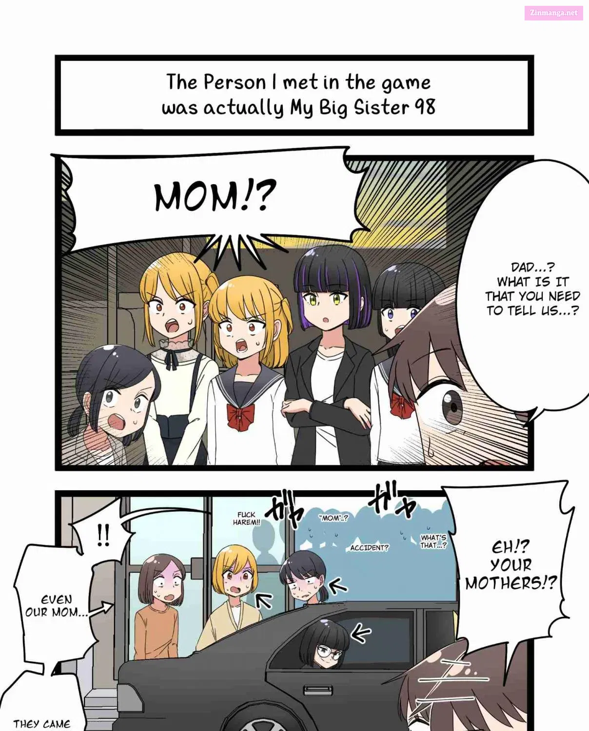 Fukuzatsu na Kyoudai no 4koma Mangakakalot X Chapter 98 Page 1