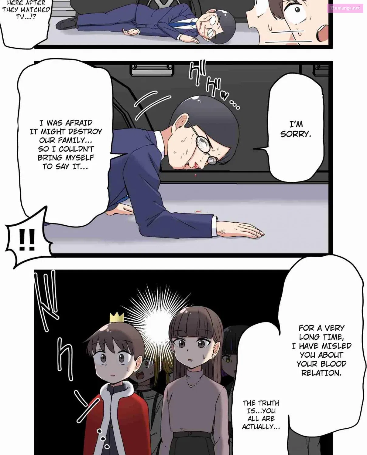 Fukuzatsu na Kyoudai no 4koma Mangakakalot X Chapter 98 Page 2