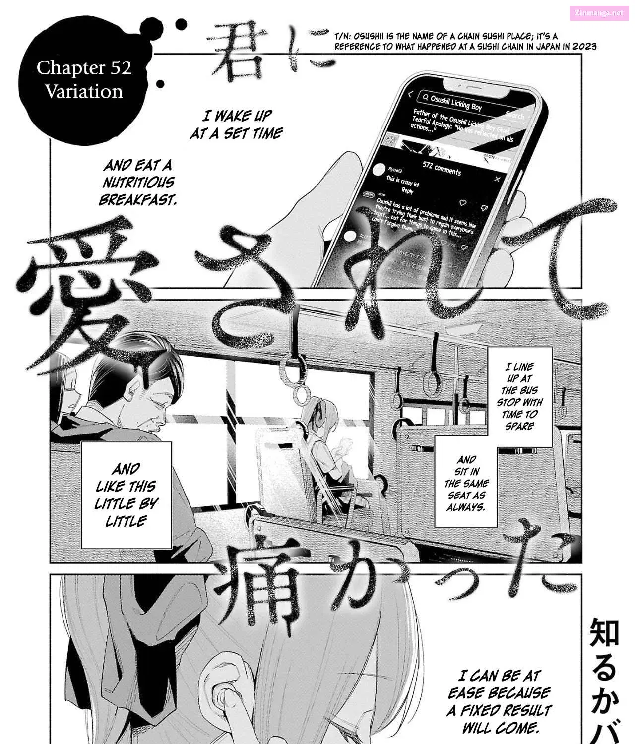 Kimi ni Aisarete Itakatta Mangakakalot X Chapter 52 Page 1