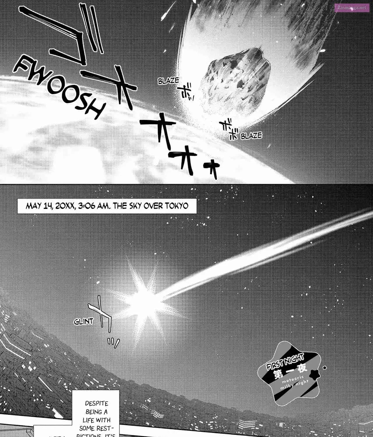 Meteoric Milky Night Mangakakalot X Chapter 1.1 Page 7