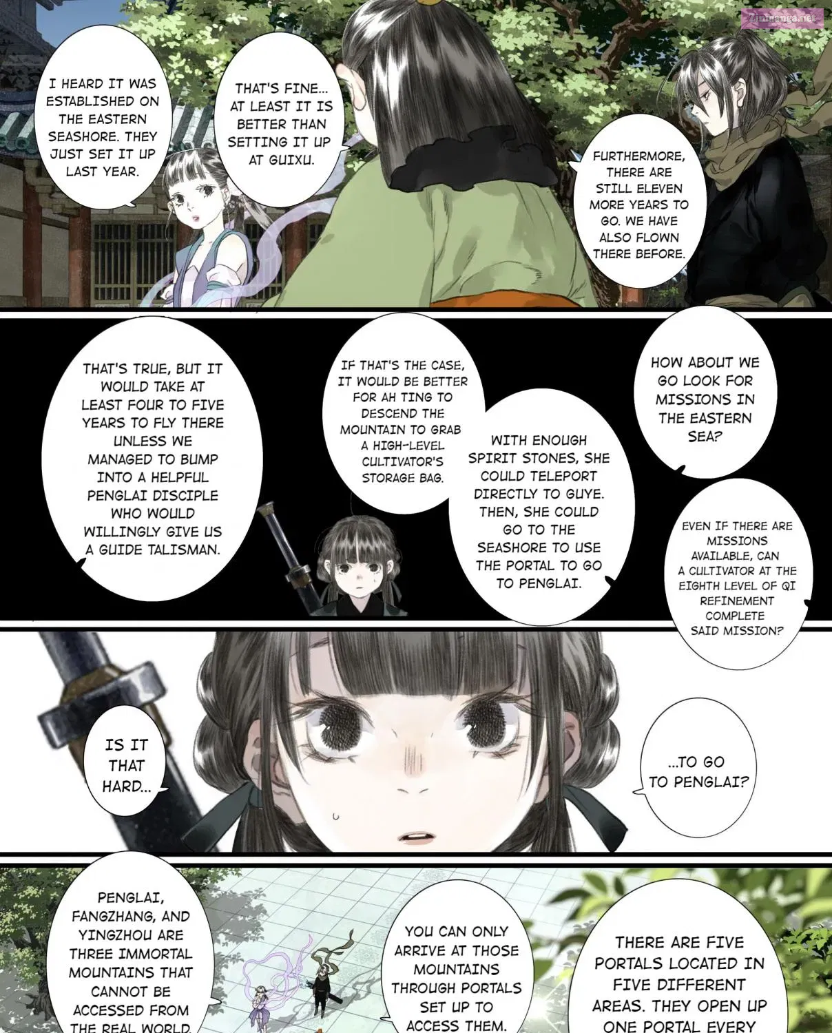 Song of the Sky Pacers Mangakakalot X Chapter 55.2 Page 3