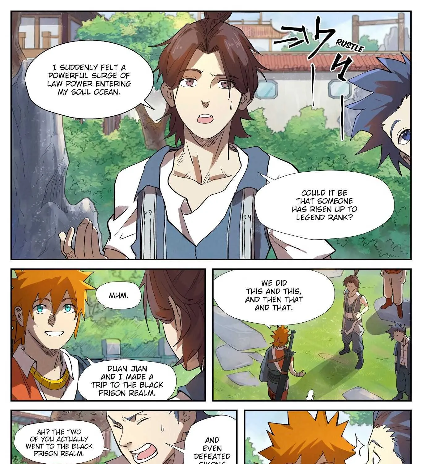 Tales of Demons and Gods Manhua Mangakakalot X Chapter 249 Page 9