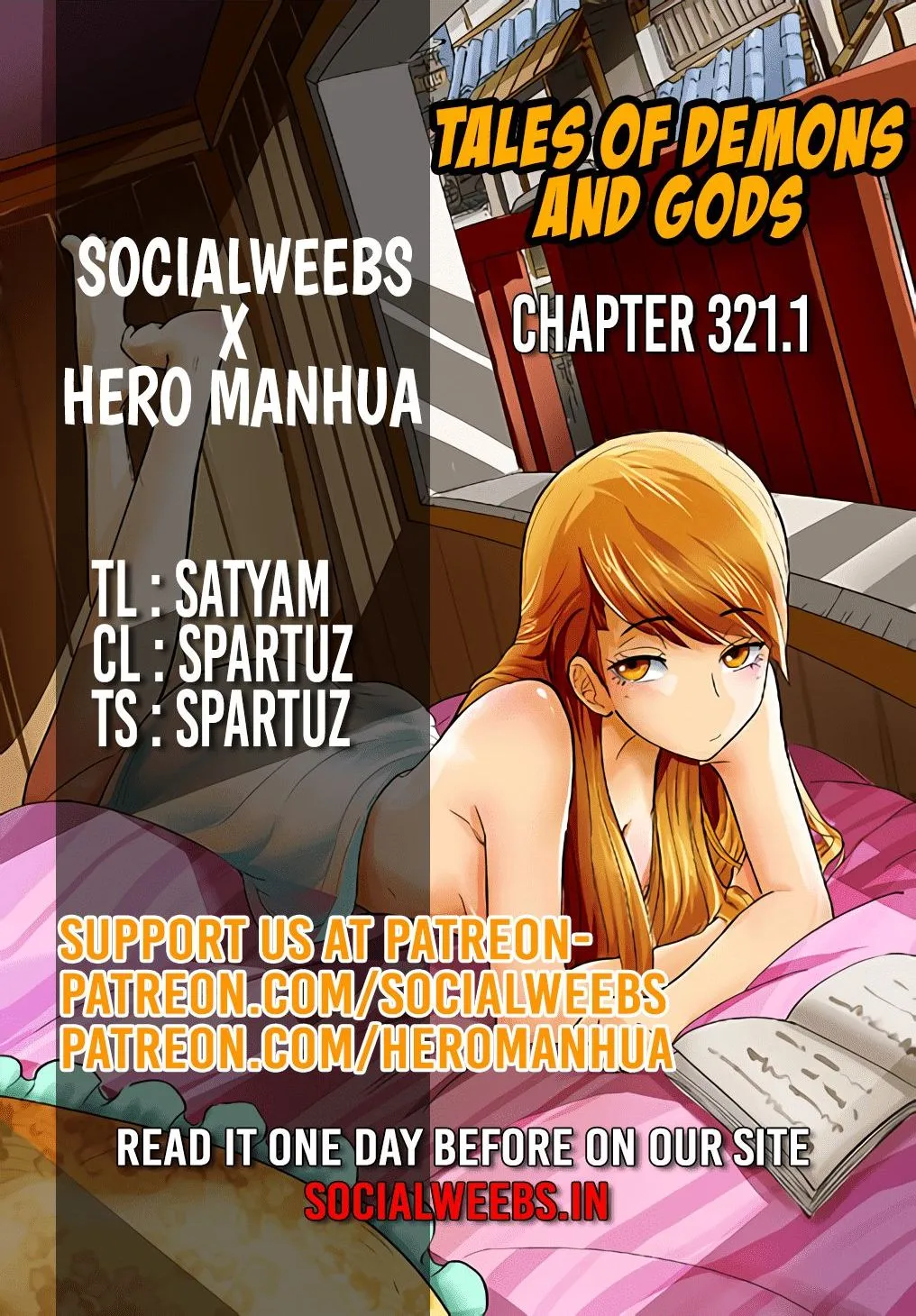 Tales of Demons and Gods Manhua Mangakakalot X Chapter 321 Page 1
