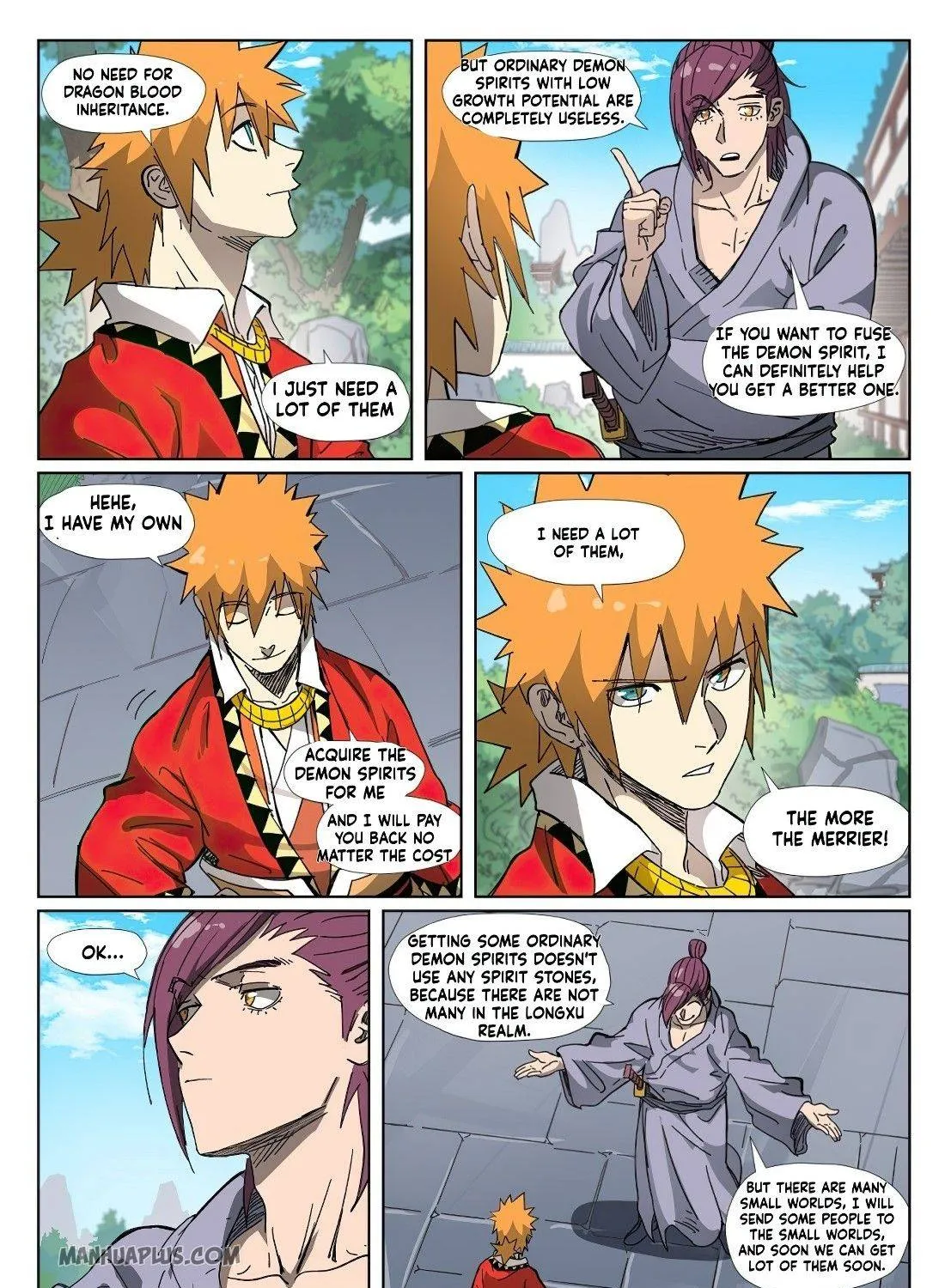 Tales of Demons and Gods Manhua Mangakakalot X Chapter 327 Page 6