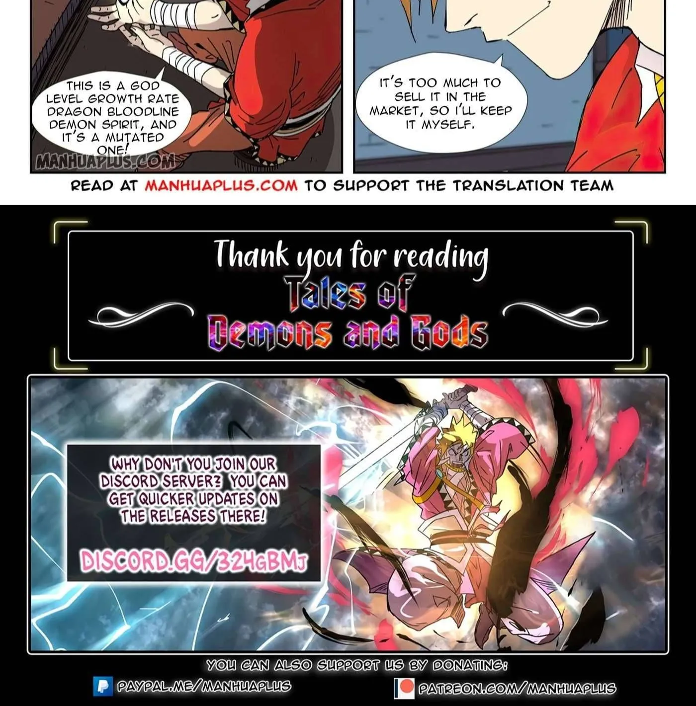 Tales of Demons and Gods Manhua Mangakakalot X Chapter 333 Page 21