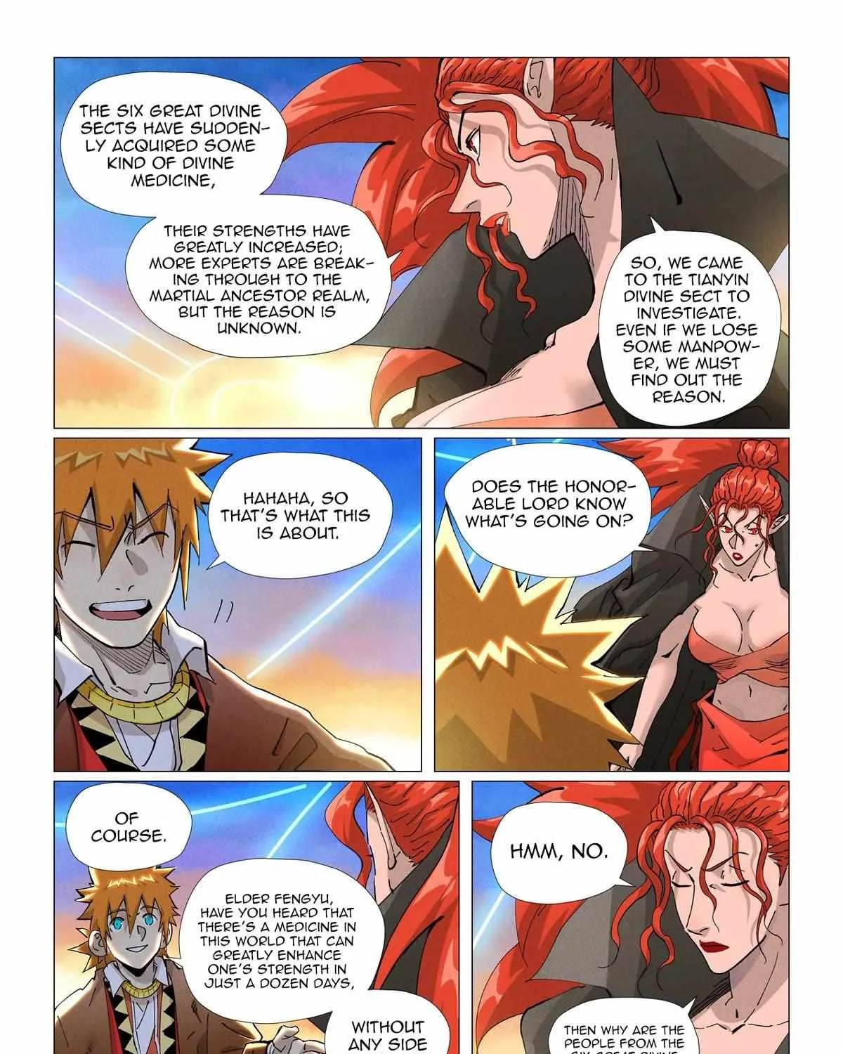 Tales of Demons and Gods Manhua Mangakakalot X Chapter 441 Page 13