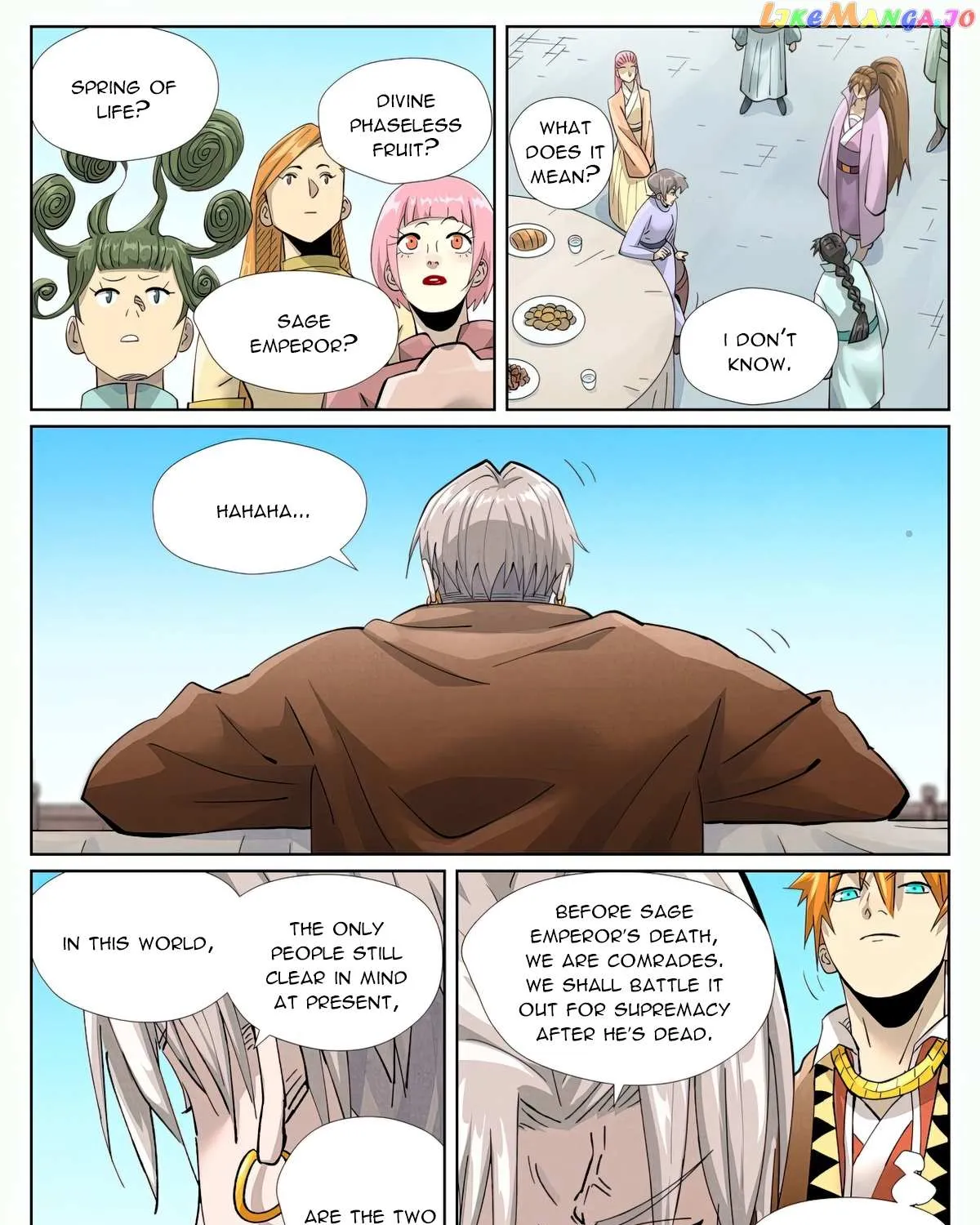 Tales of Demons and Gods Manhua Mangakakalot X Chapter 448 Page 9