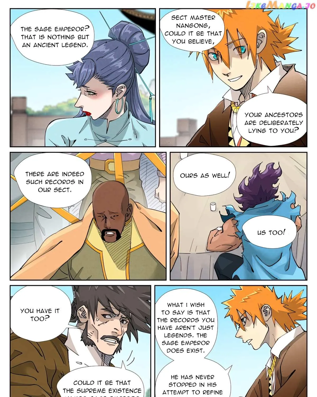 Tales of Demons and Gods Manhua Mangakakalot X Chapter 449 Page 7