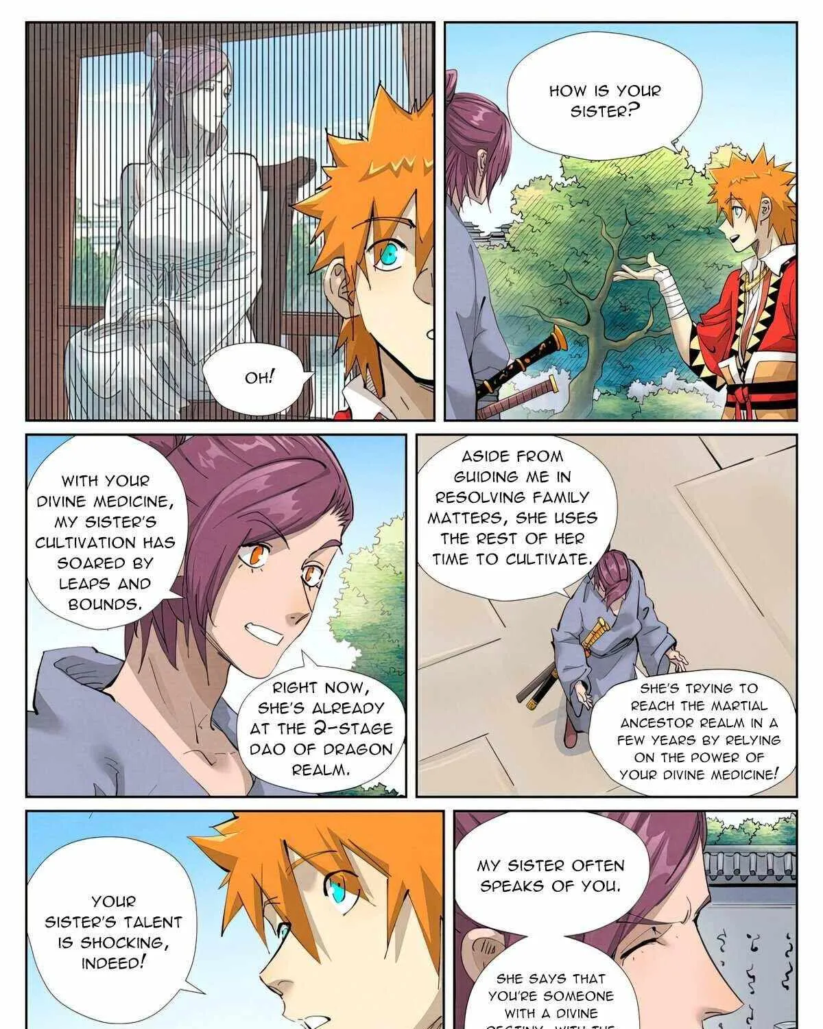 Tales of Demons and Gods Manhua Mangakakalot X Chapter 425 Page 8