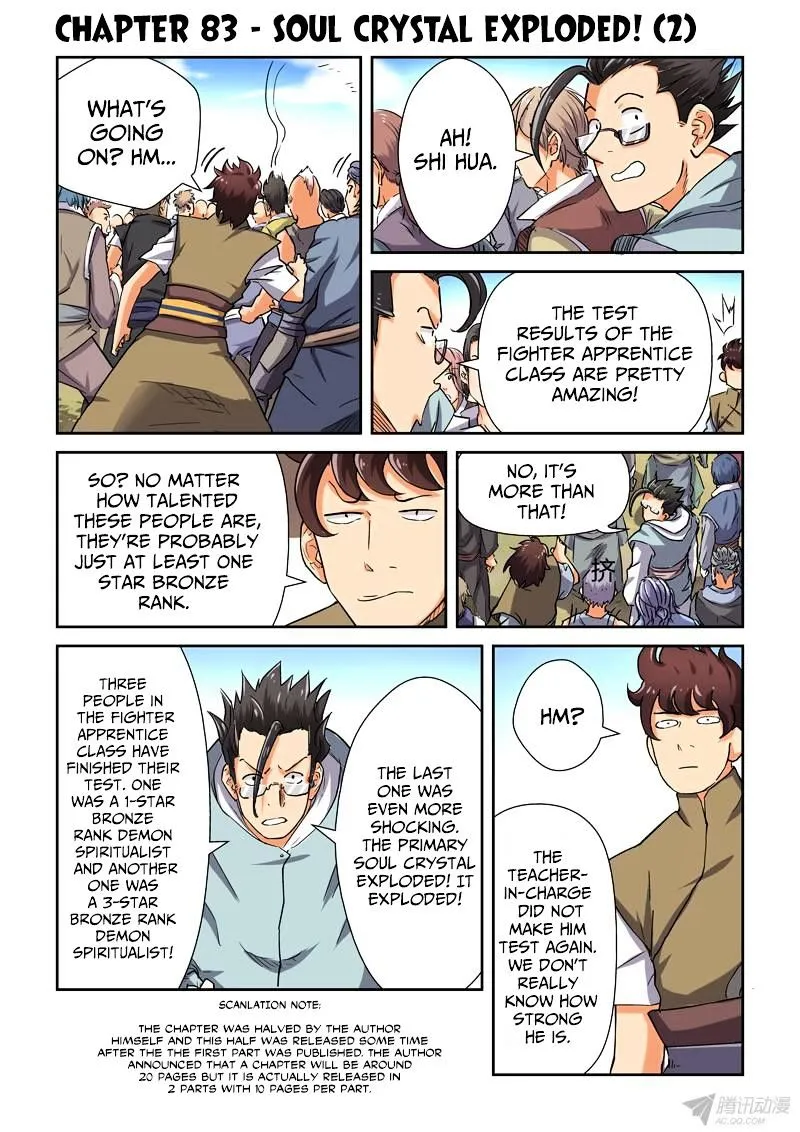 Tales of Demons and Gods Manhua Mangakakalot X Chapter 83.1 Page 1