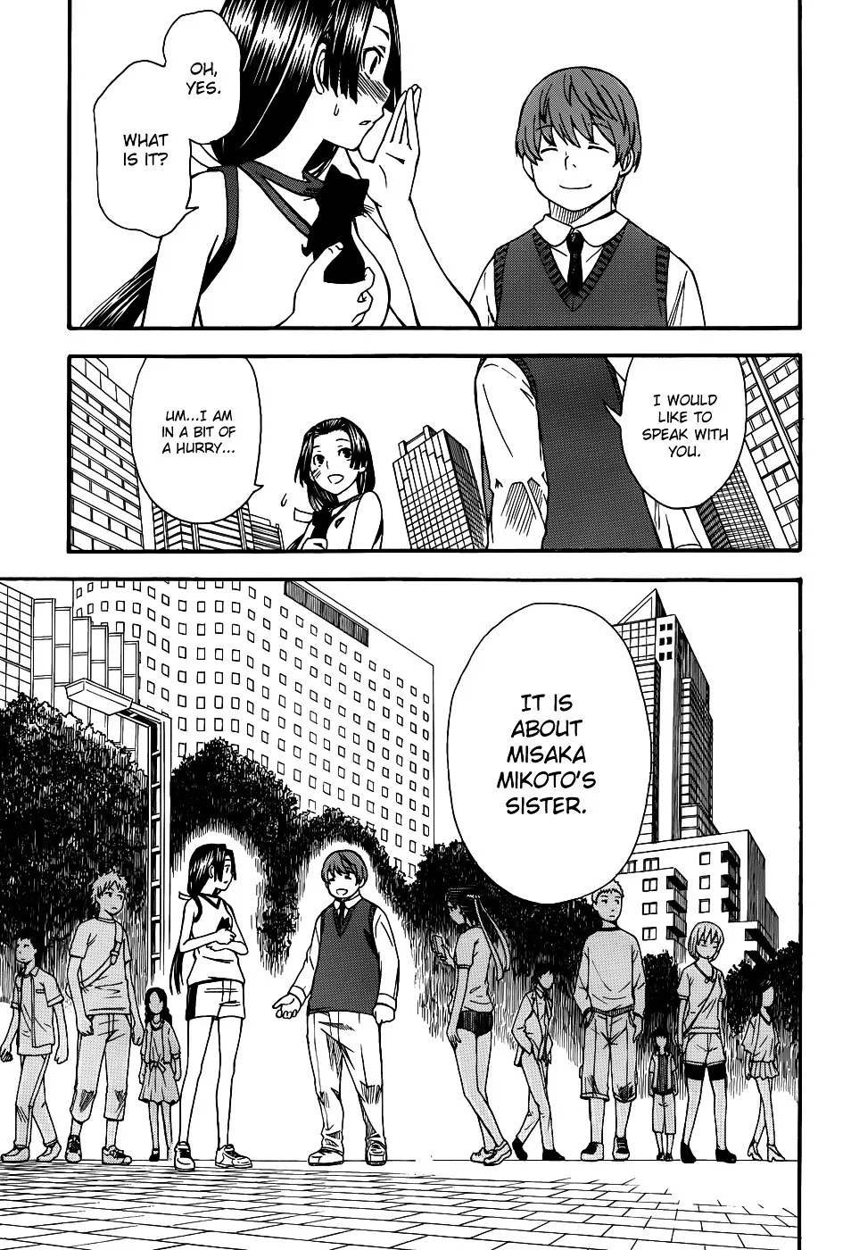 To Aru Kagaku No Railgun Mangakakalot X Chapter 50.1 Page 9