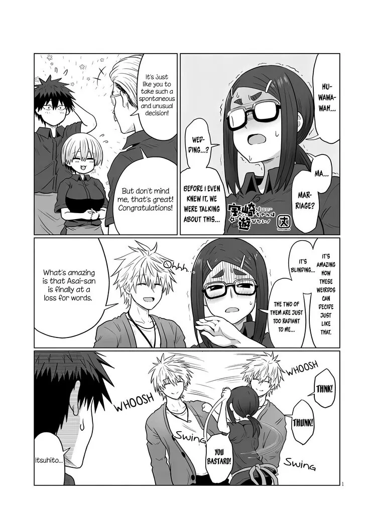 Uzaki-Chan Wa Asobitai! Mangakakalot X Chapter 121 Page 1