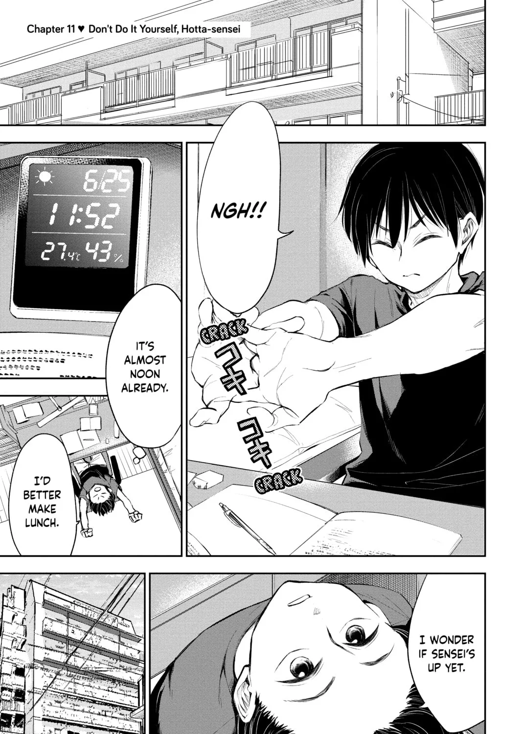 You’re So Sloppy, Hotta-sensei Mangakakalot X Chapter 11 Page 1