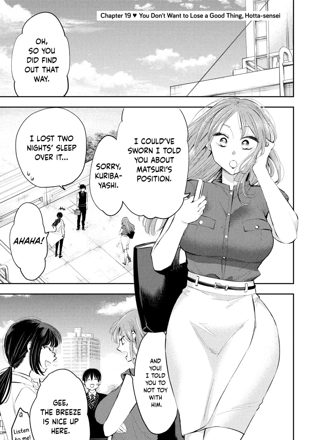 You’re So Sloppy, Hotta-sensei Mangakakalot X Chapter 19 Page 1