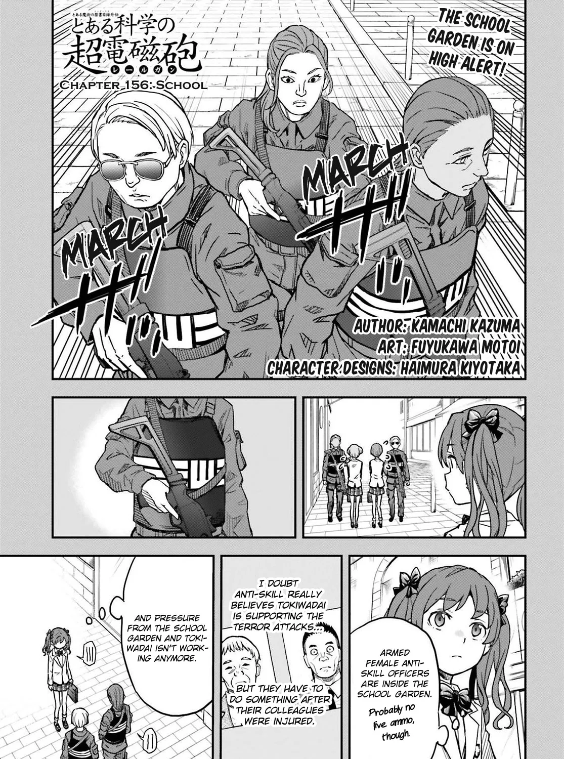 A Certain Scientific Railgun Mangakakalot X Chapter 156 Page 1