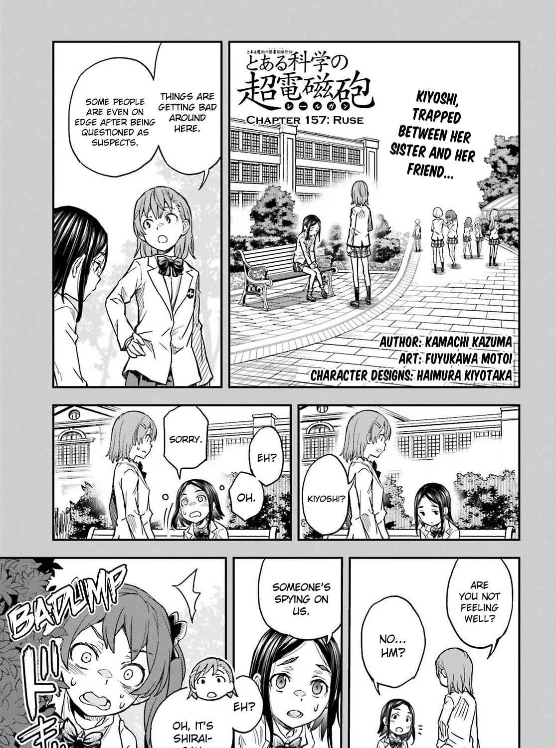 A Certain Scientific Railgun Mangakakalot X Chapter 157 Page 1