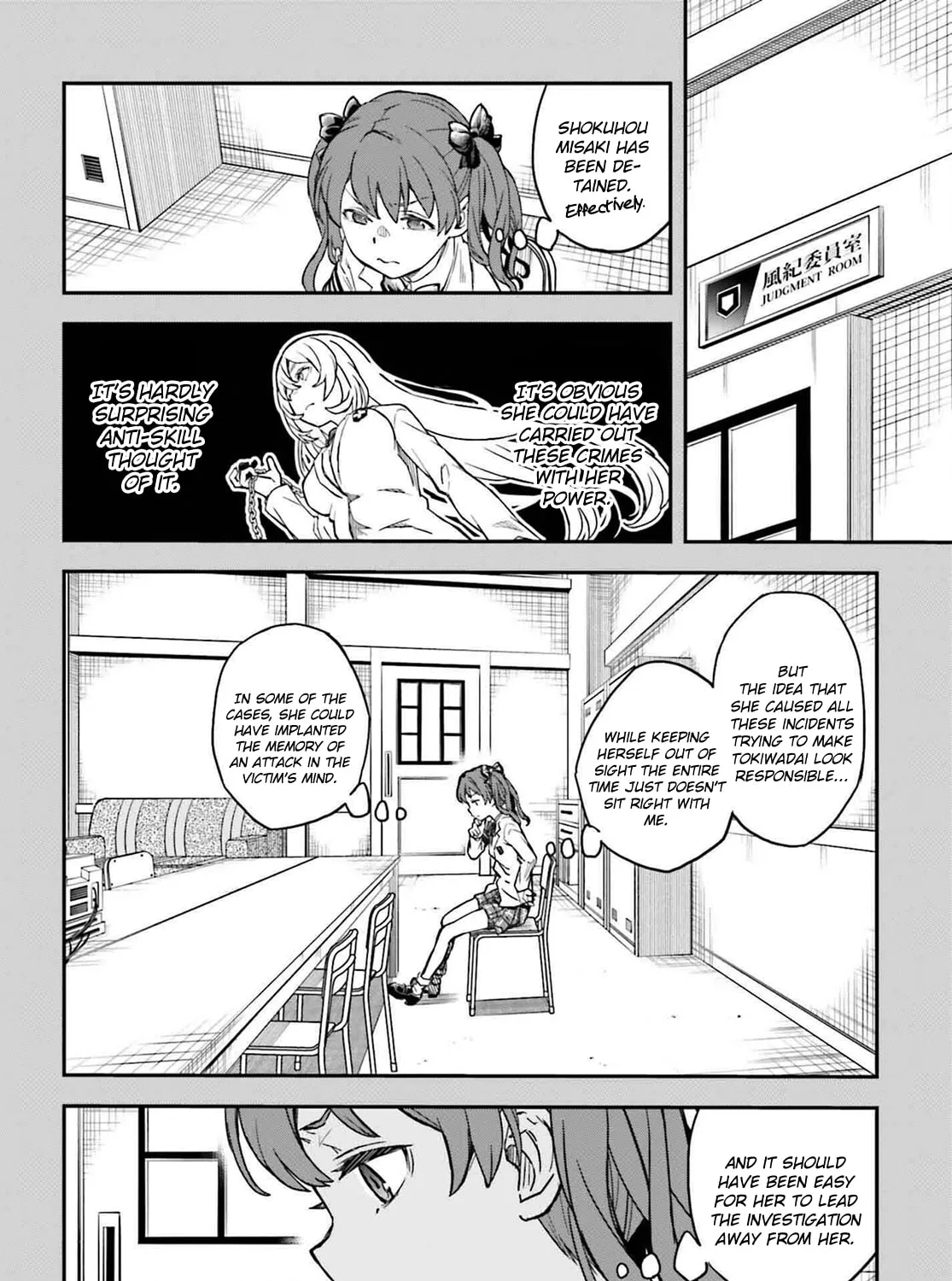 A Certain Scientific Railgun Mangakakalot X Chapter 158.2 Page 3