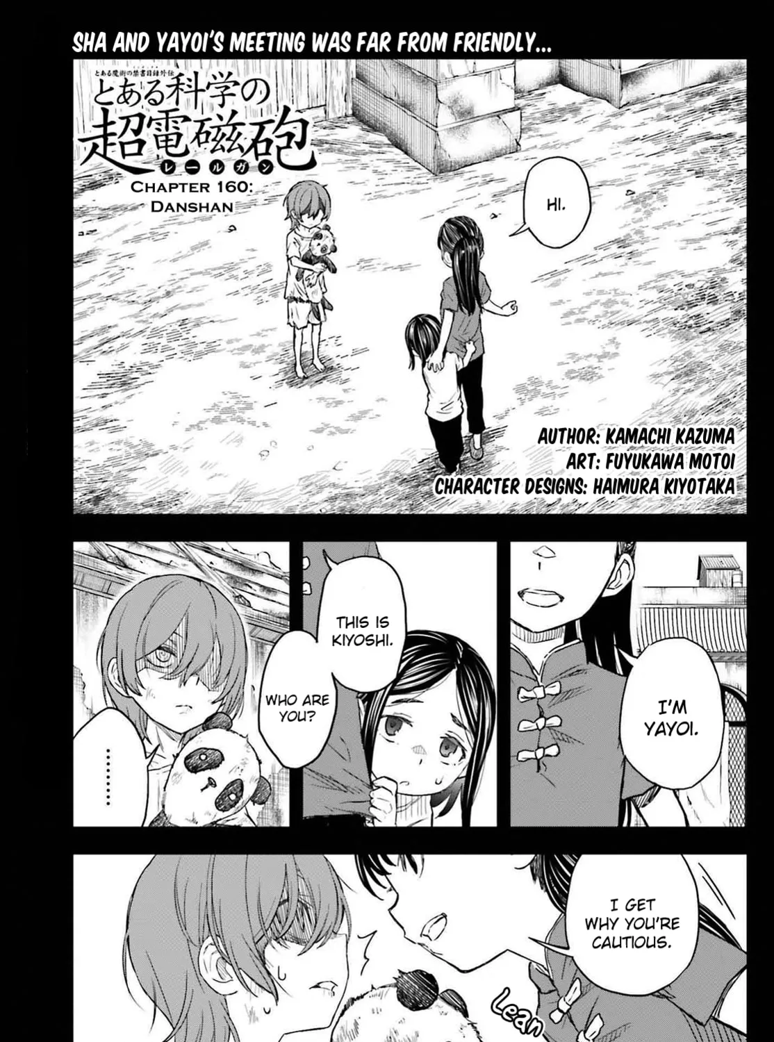 A Certain Scientific Railgun Mangakakalot X Chapter 160 Page 1