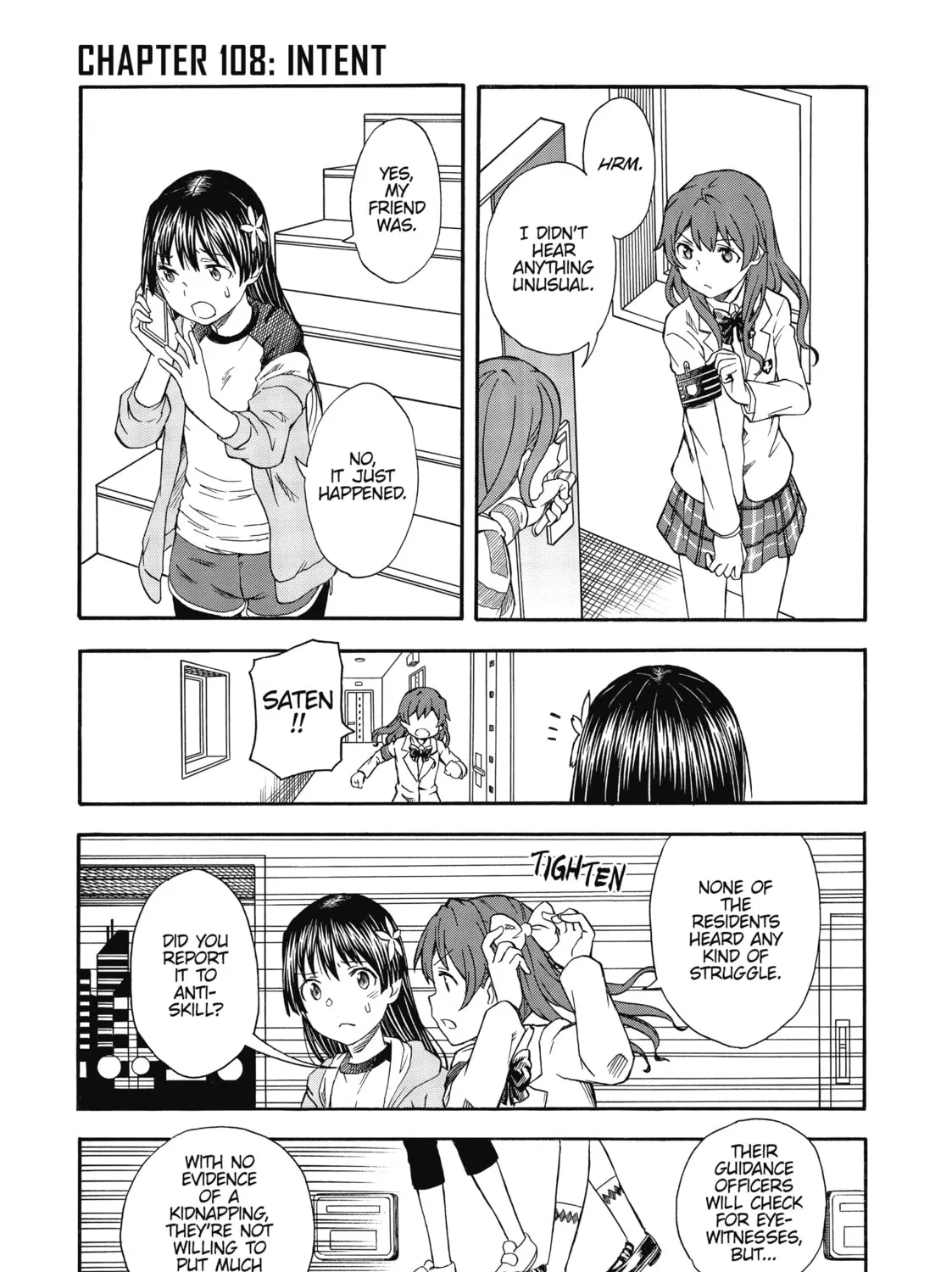A Certain Scientific Railgun Mangakakalot X Chapter 108 Page 1