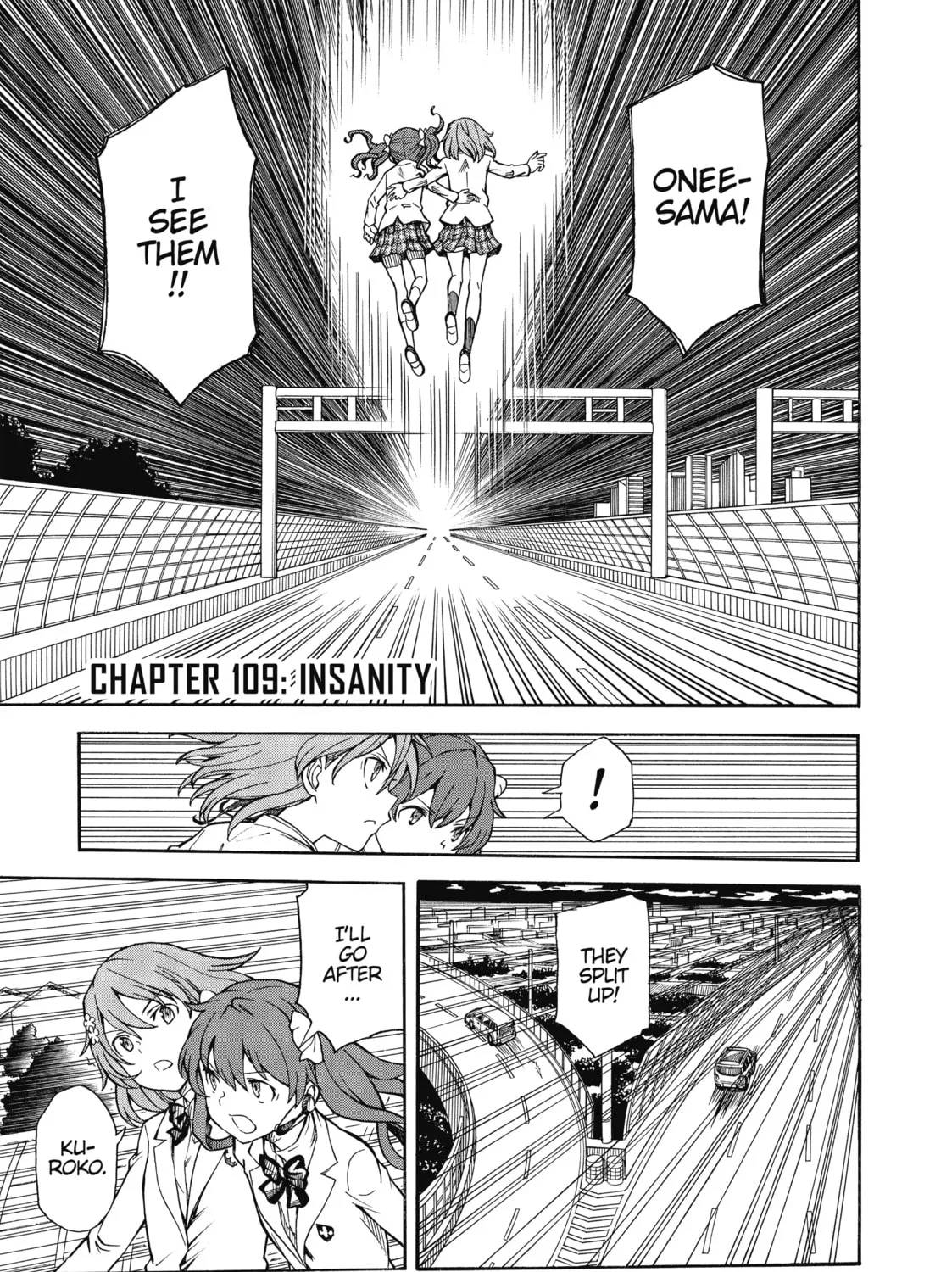 A Certain Scientific Railgun Mangakakalot X Chapter 109 Page 1