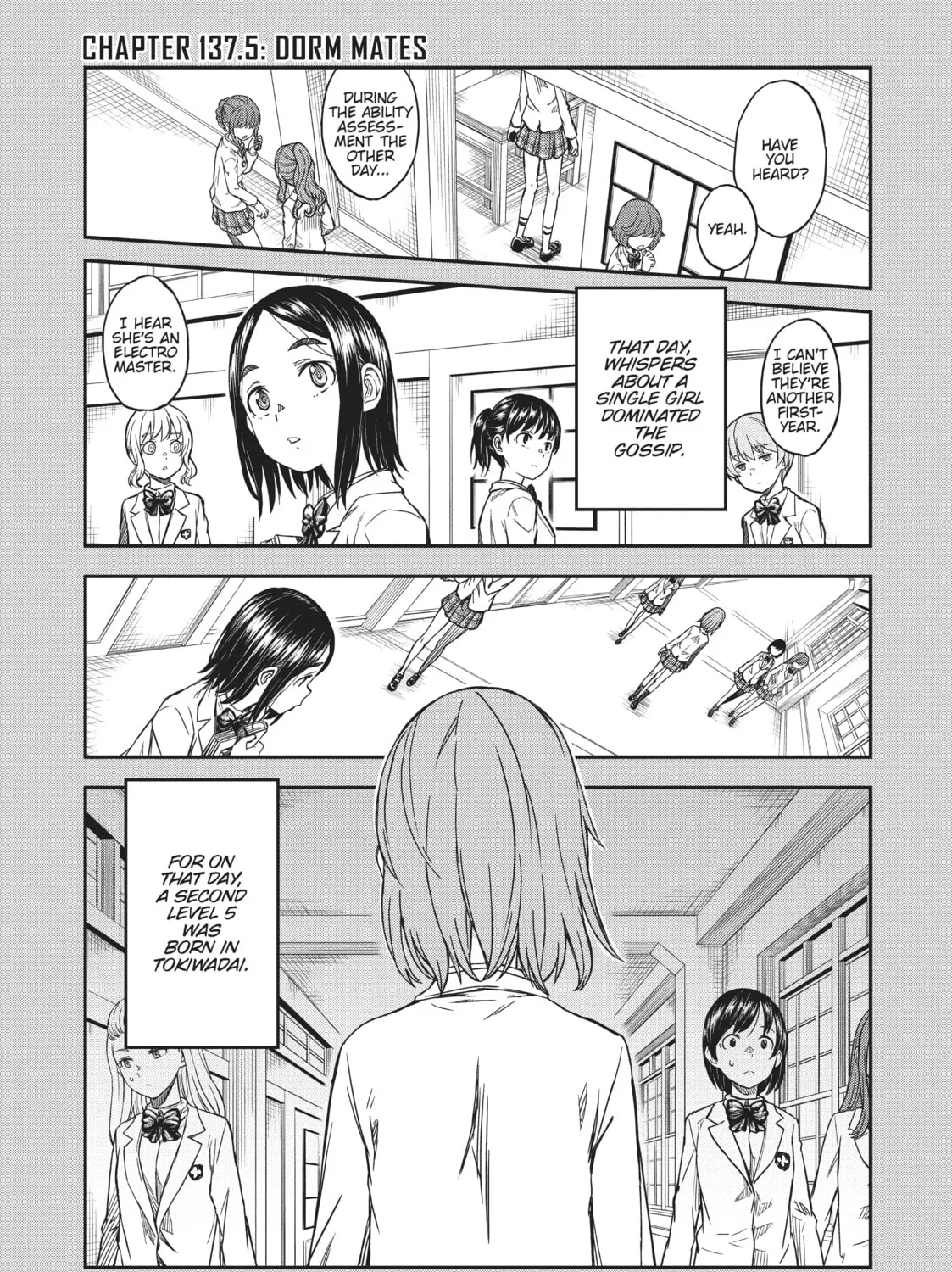 A Certain Scientific Railgun Mangakakalot X Chapter 137.5 Page 1