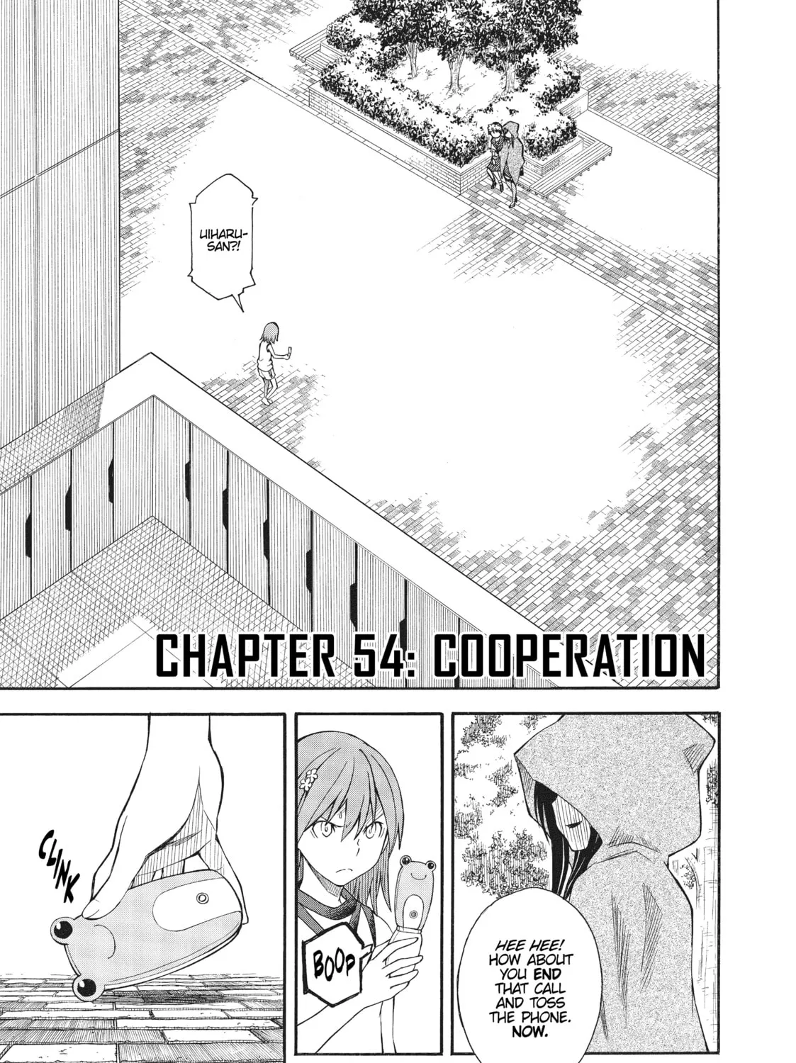 A Certain Scientific Railgun Mangakakalot X Chapter 54 Page 1