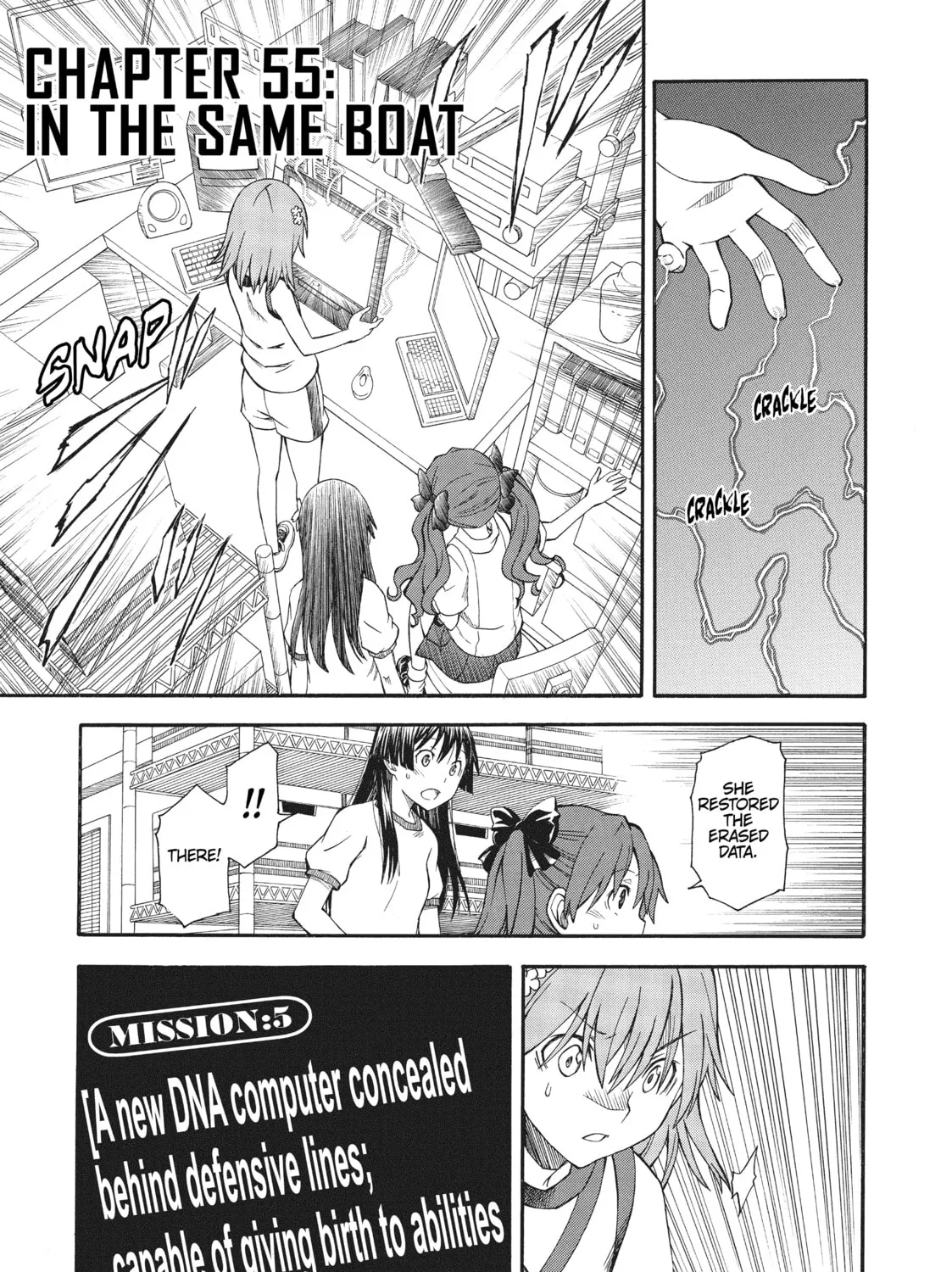 A Certain Scientific Railgun Mangakakalot X Chapter 55 Page 1