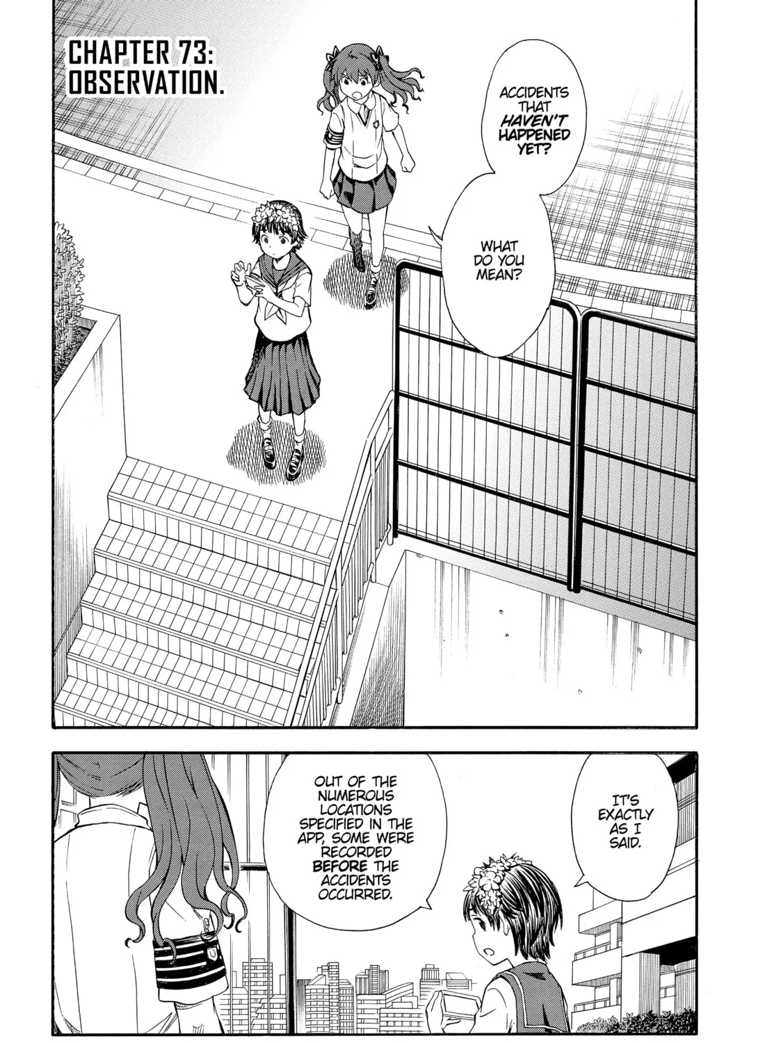 A Certain Scientific Railgun Mangakakalot X Chapter 73 Page 1