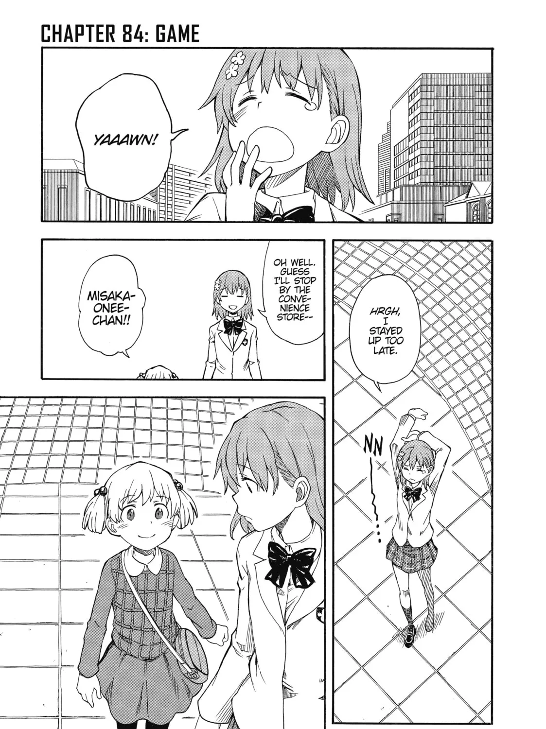 A Certain Scientific Railgun Mangakakalot X Chapter 84 Page 1