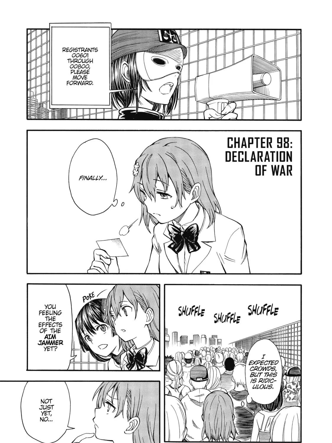 A Certain Scientific Railgun Mangakakalot X Chapter 98 Page 1