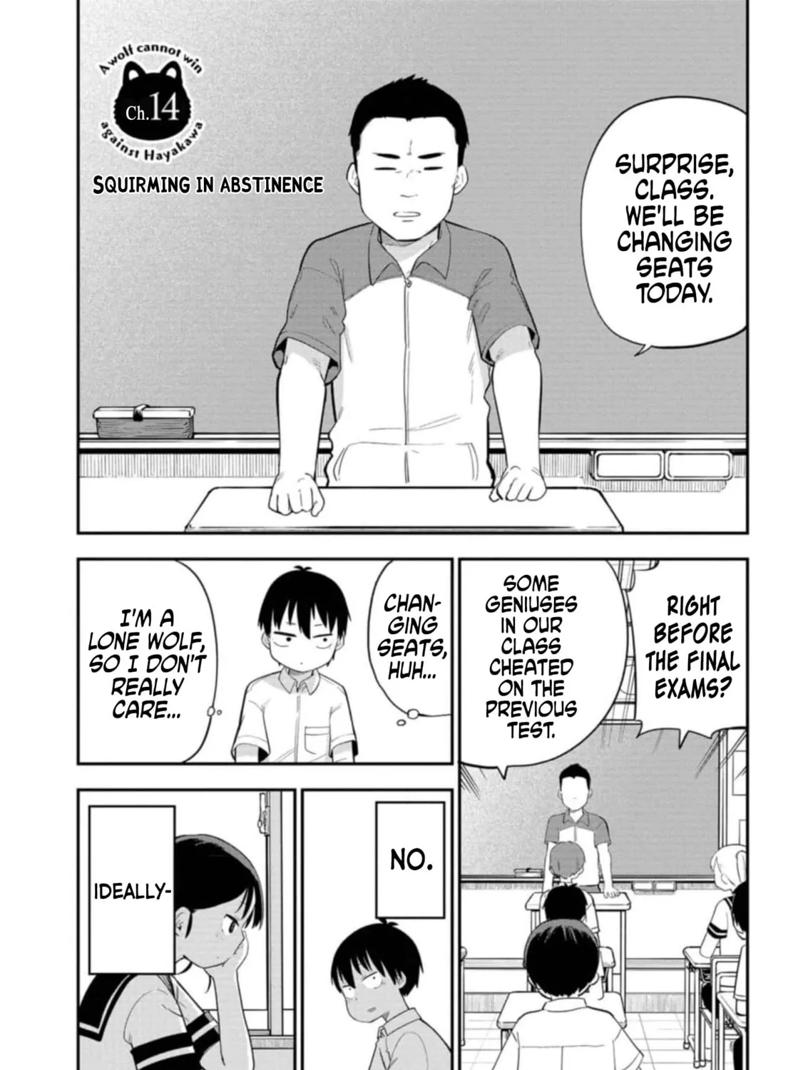 A Wolf Cannot Win to Hayakawa Mangakakalot X Chapter 14 Page 1