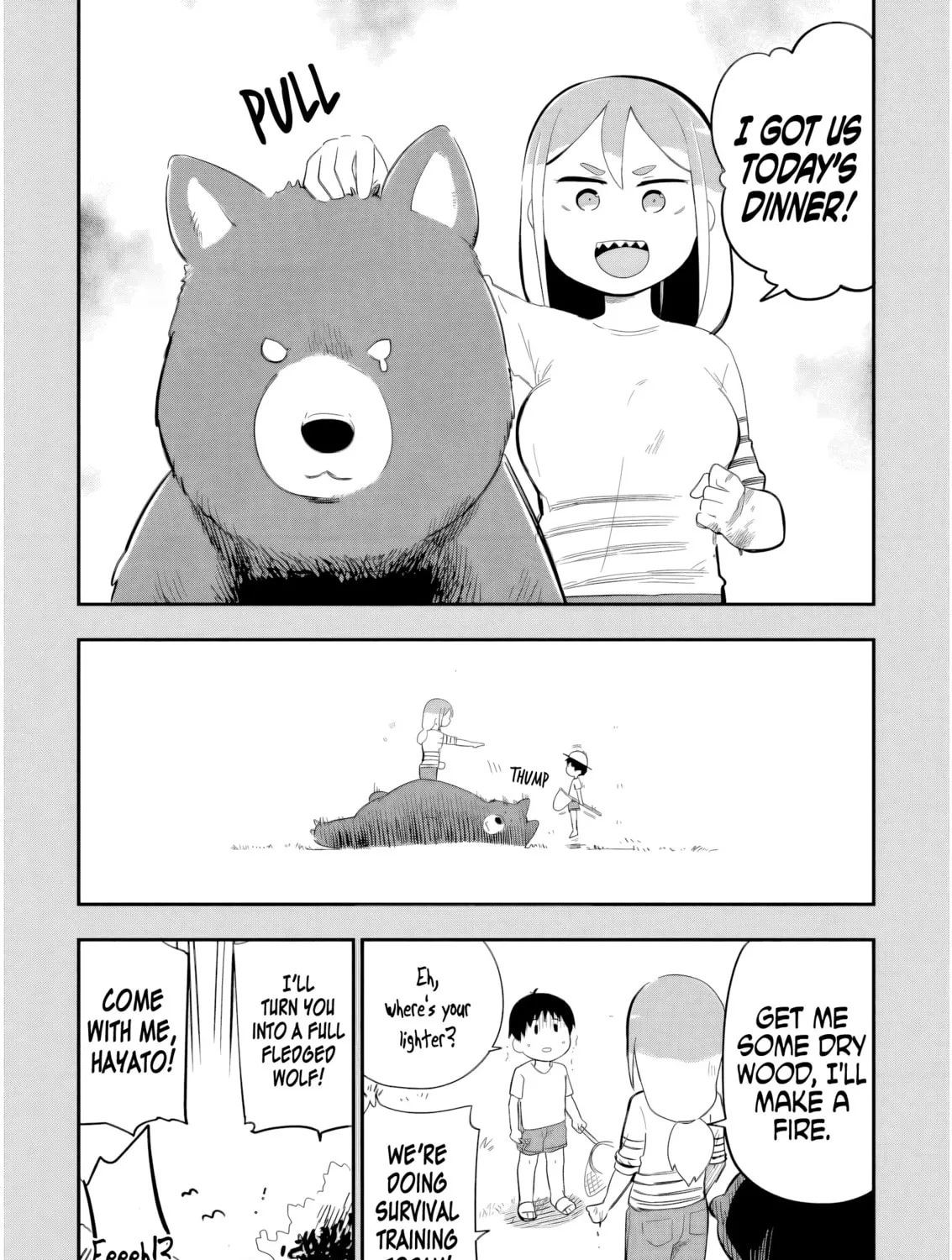 A Wolf Cannot Win to Hayakawa Mangakakalot X Chapter 15.1 Page 3