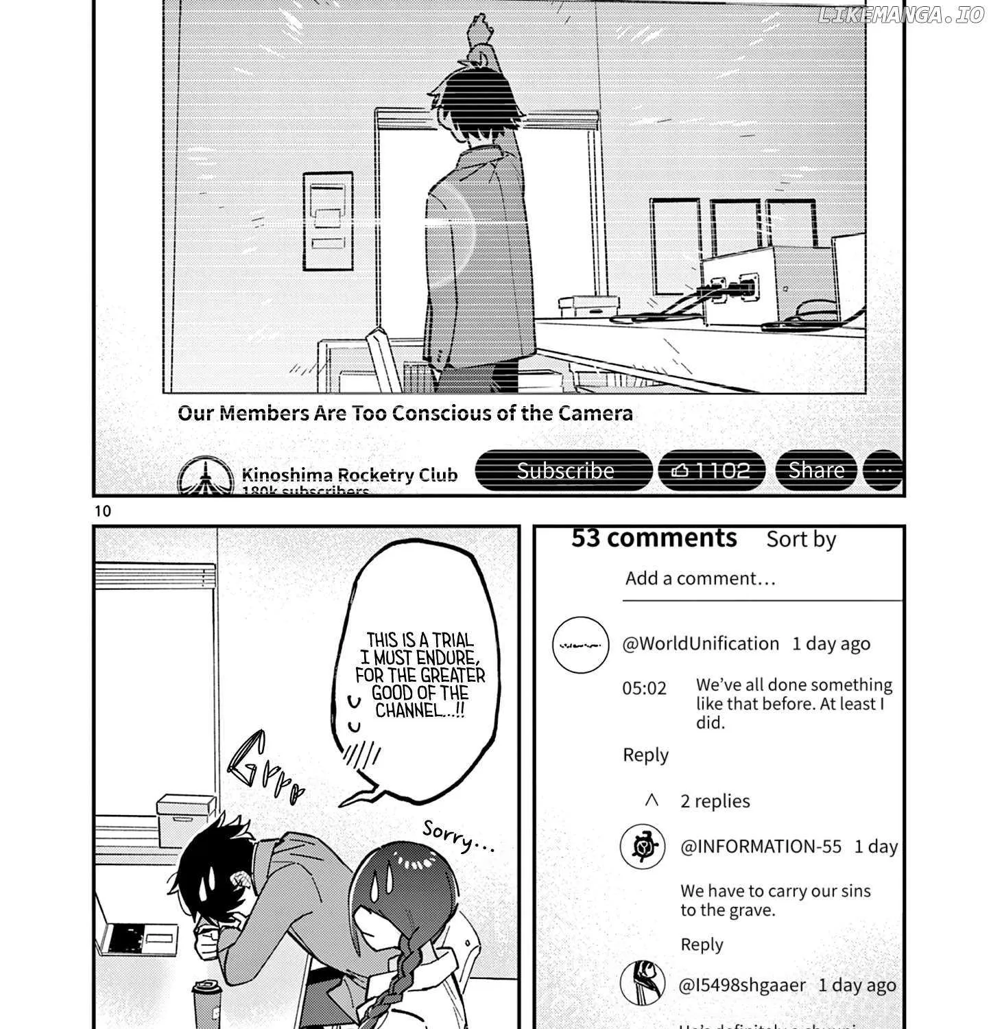 After School, We Wander in Space. Mangakakalot X Chapter 10 Page 19