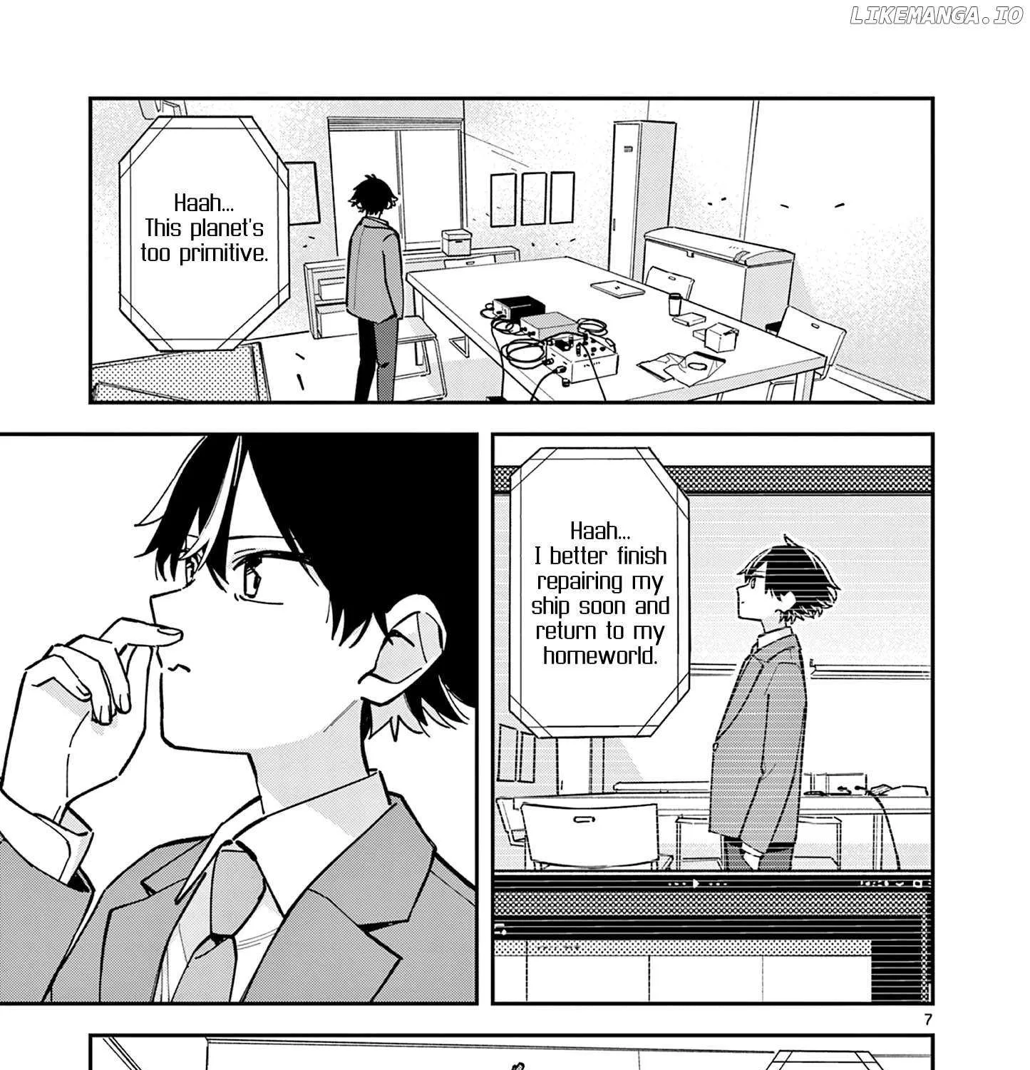 After School, We Wander in Space. Mangakakalot X Chapter 10 Page 13