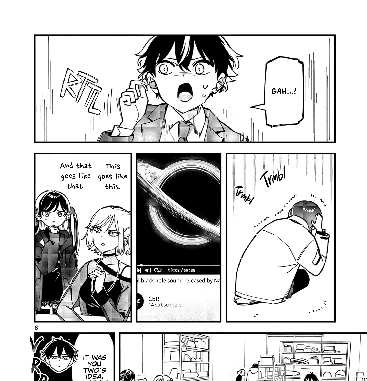 After School, We Wander in Space. Mangakakalot X Chapter 7 Page 15