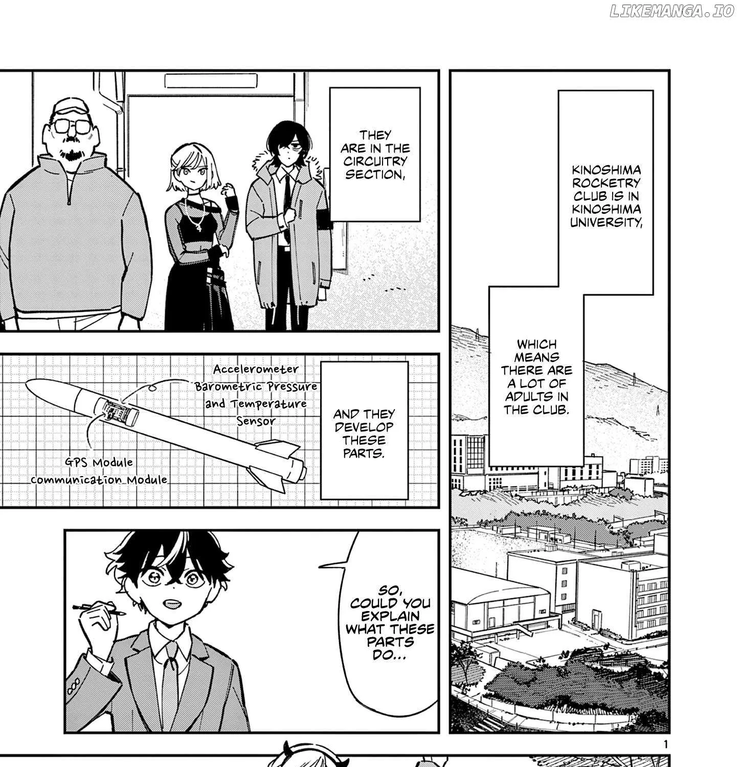 After School, We Wander in Space. Mangakakalot X Chapter 8 Page 2