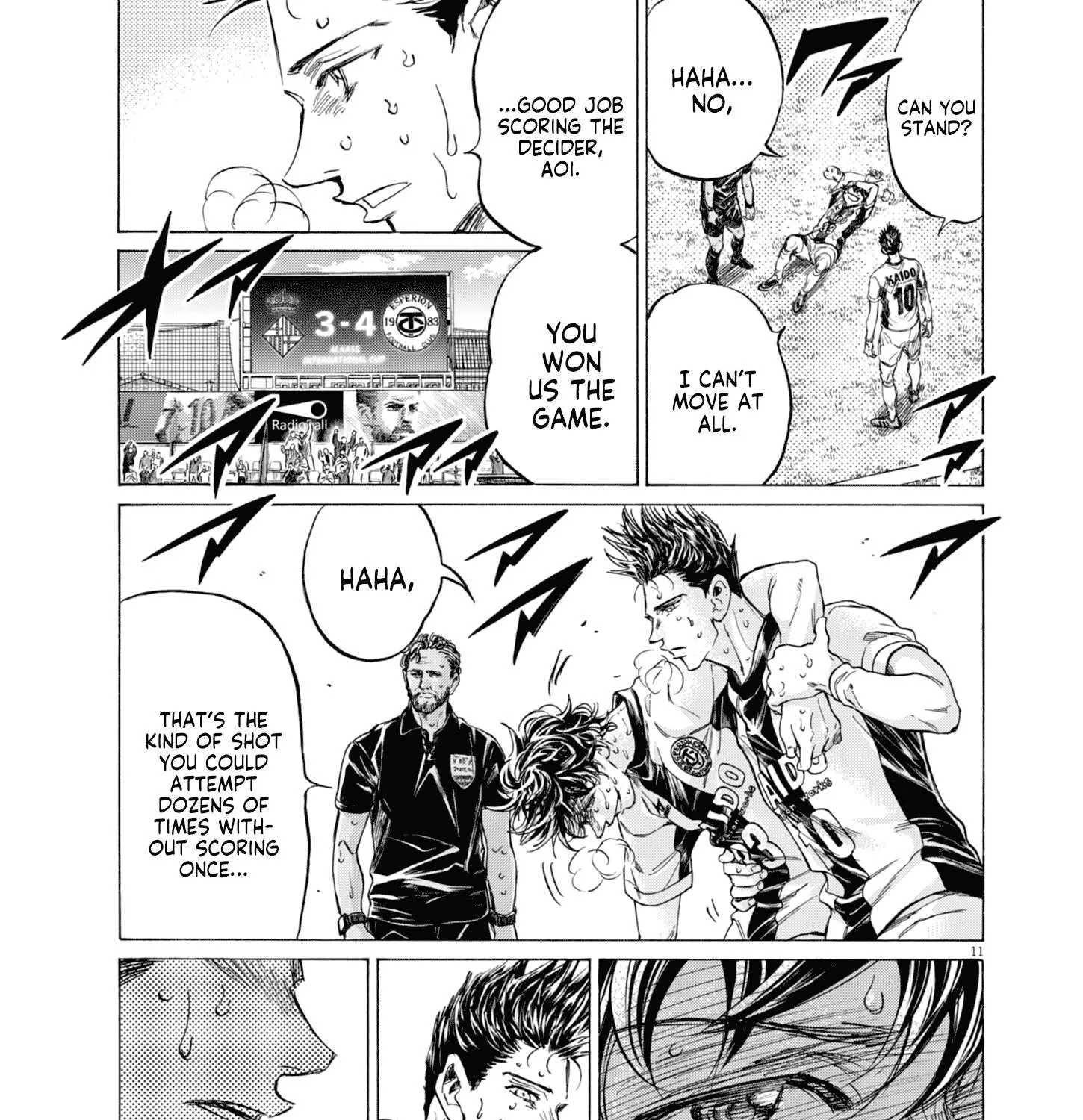 Ao Ashi Mangakakalot X Chapter 407 Page 22