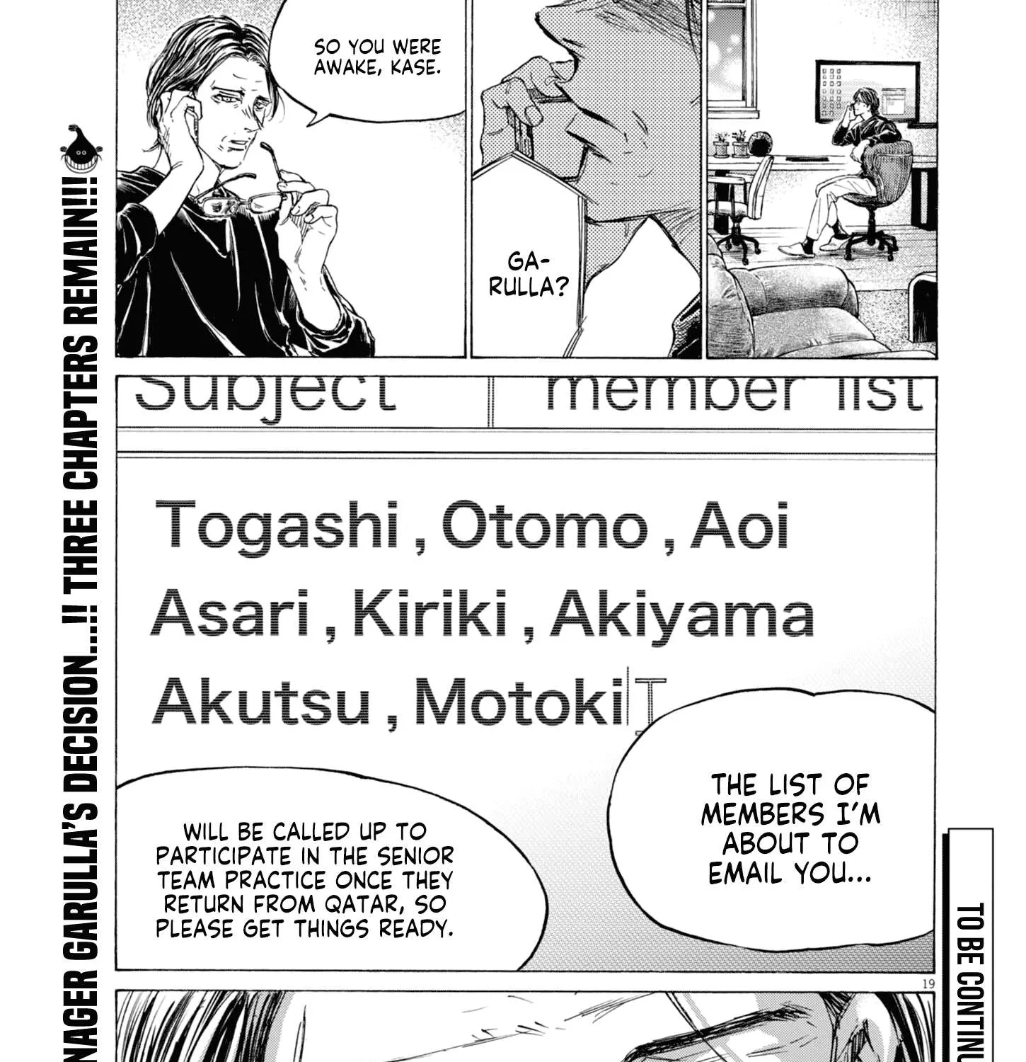 Ao Ashi Mangakakalot X Chapter 407 Page 36