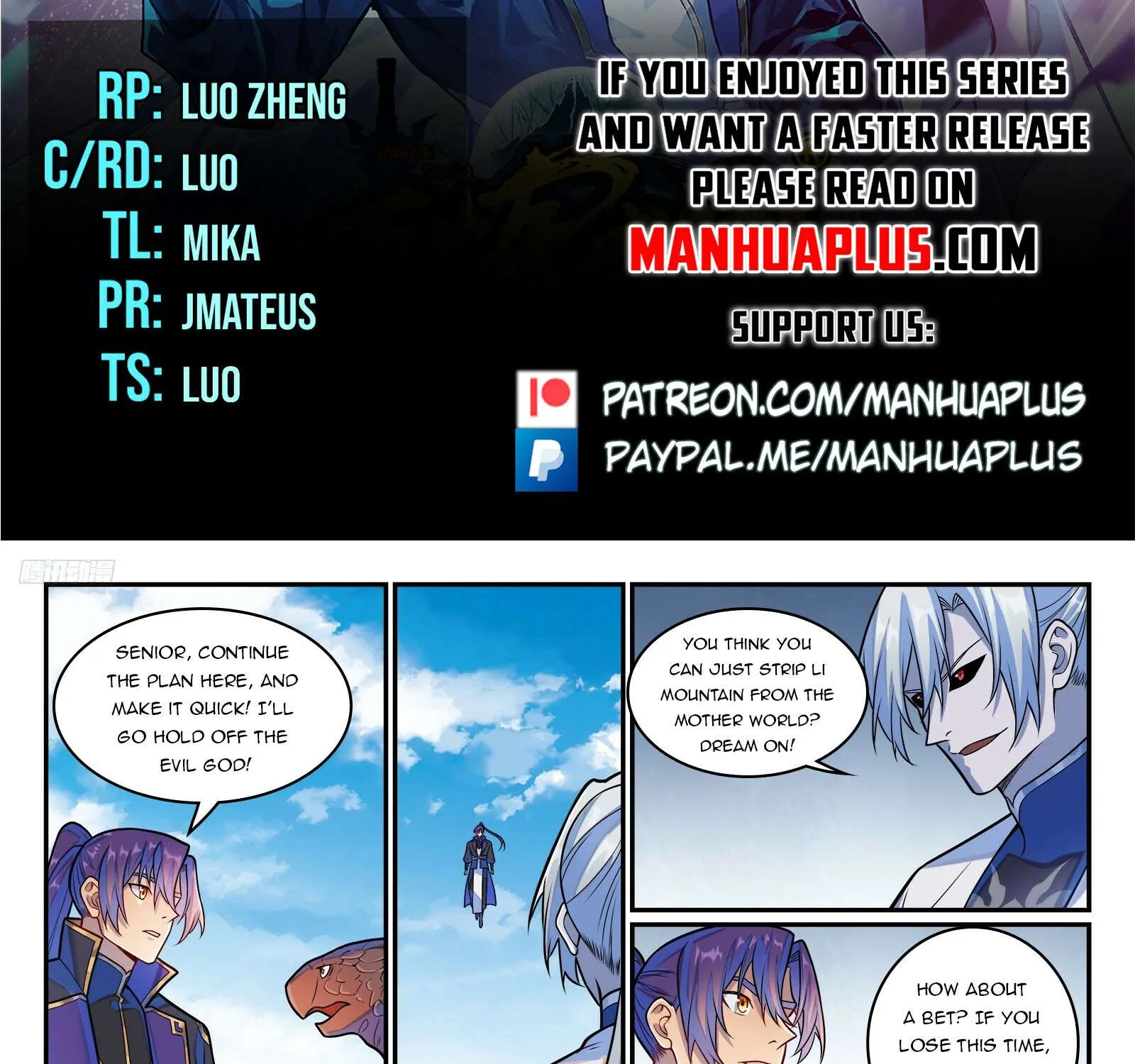 Apotheosis Mangakakalot X Chapter 1293 Page 3