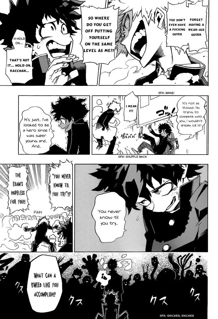 Boku No Hero Academia Mangakakalot X Chapter 1.2 Page 13
