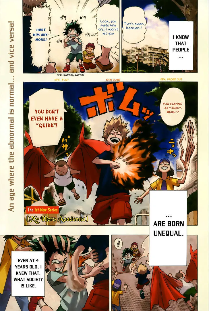 Boku No Hero Academia Mangakakalot X Chapter 1.2 Page 3