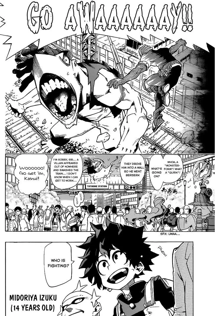 Boku No Hero Academia Mangakakalot X Chapter 1.2 Page 6
